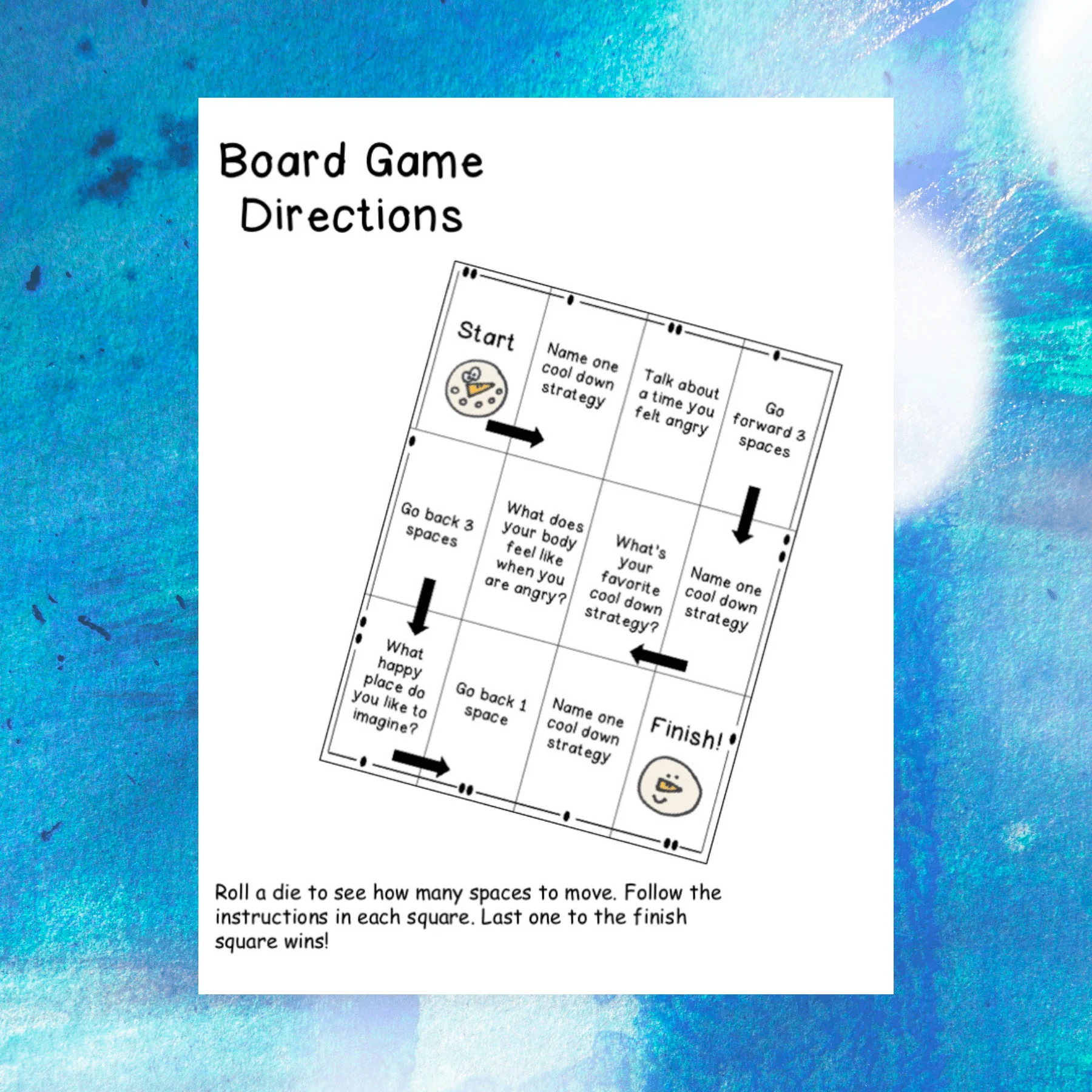 Anger Management Games Chill Zone School Counseling Games - Image 3