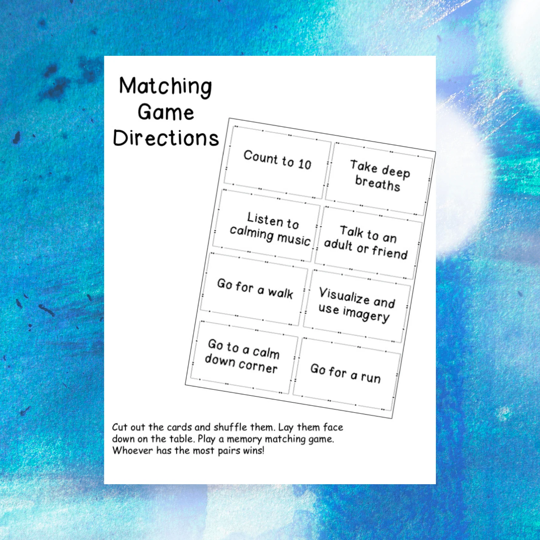Anger Management Games Chill Zone School Counseling Games - Image 6