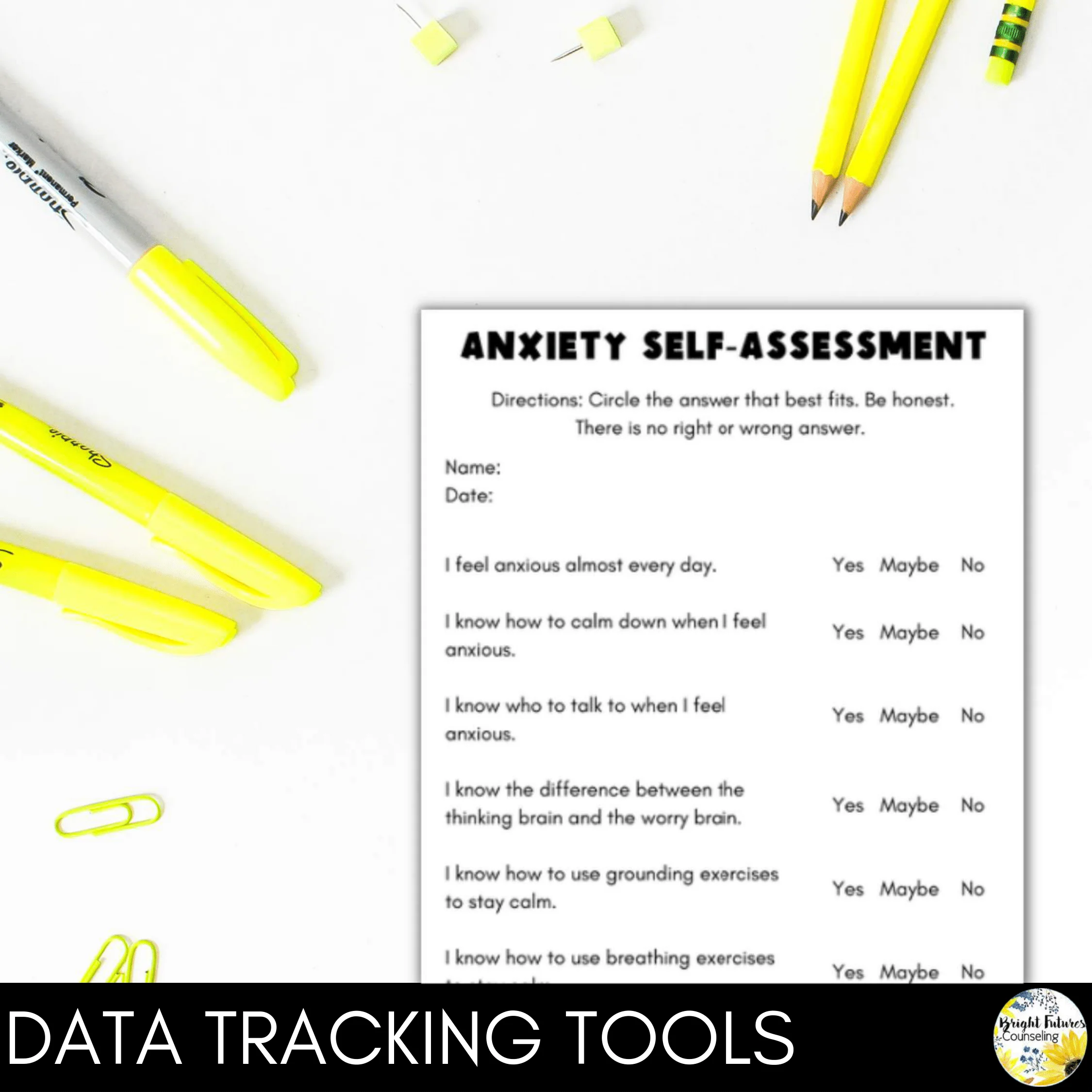 Anxiety & Worry Individual Counseling Curriculum | Coping Skills and Strategies - Image 11