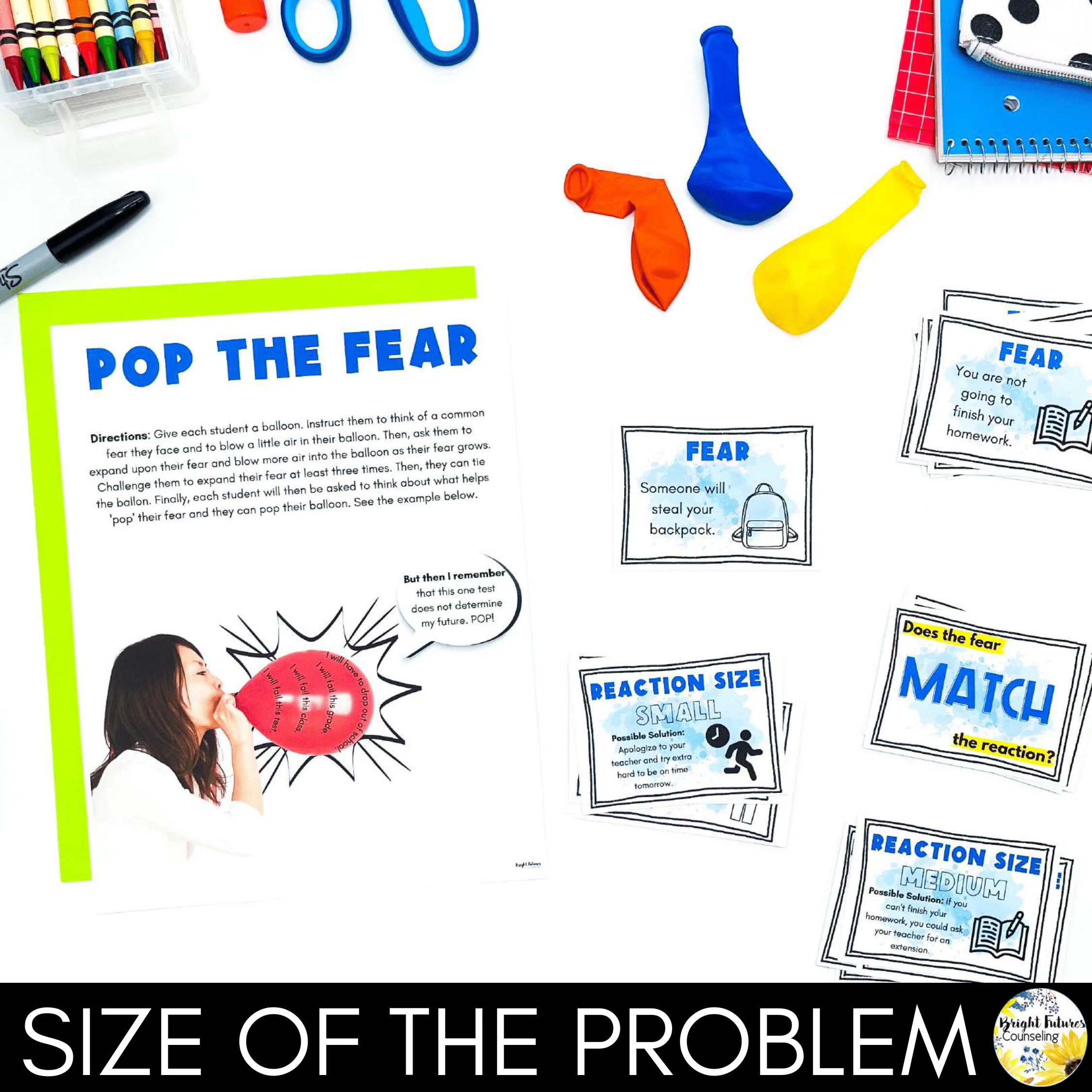 Middle School Anxiety and Test Anxiety Counseling Group | Anxiety Coping Skills - Image 15