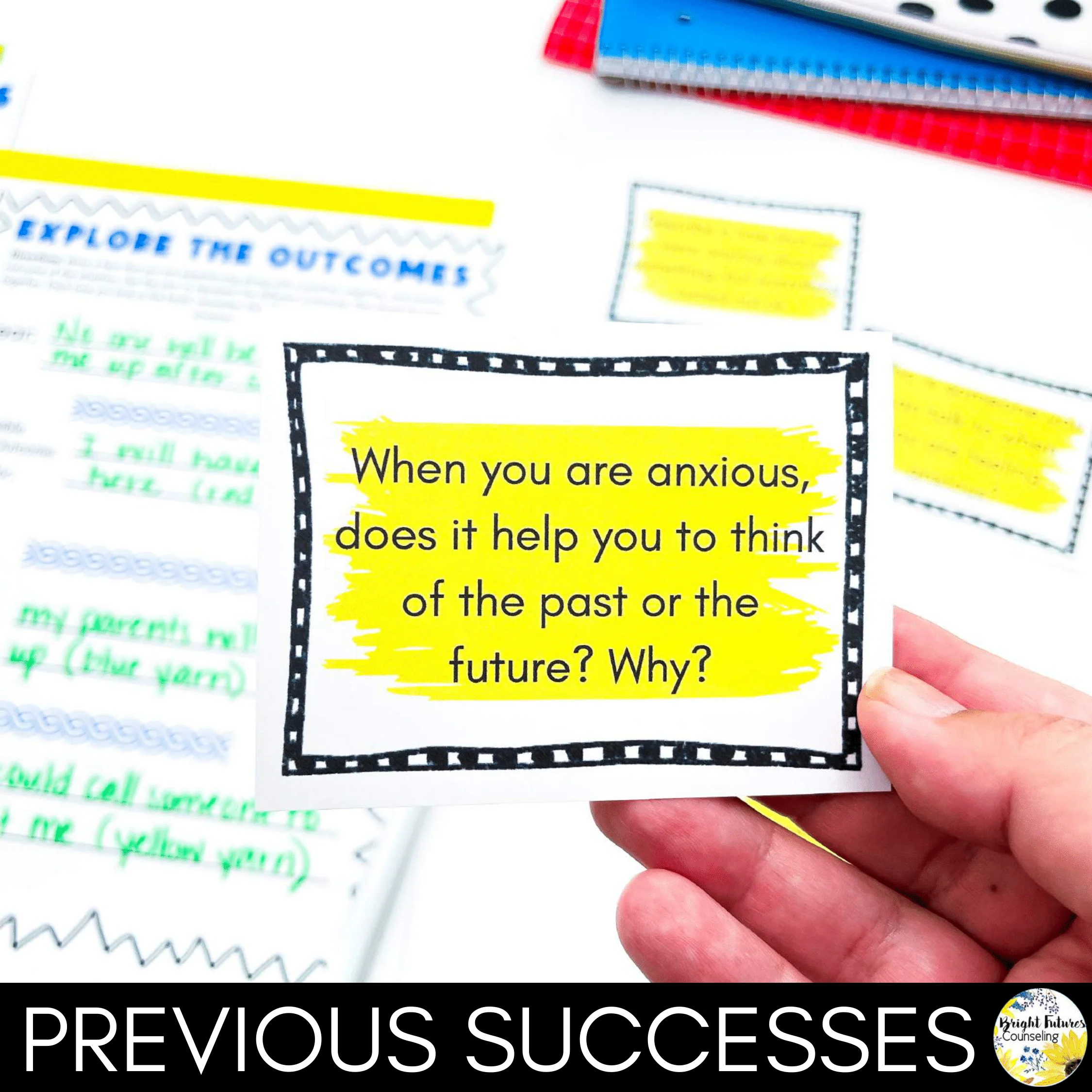 Middle School Anxiety and Test Anxiety Counseling Group | Anxiety Coping Skills - Image 18