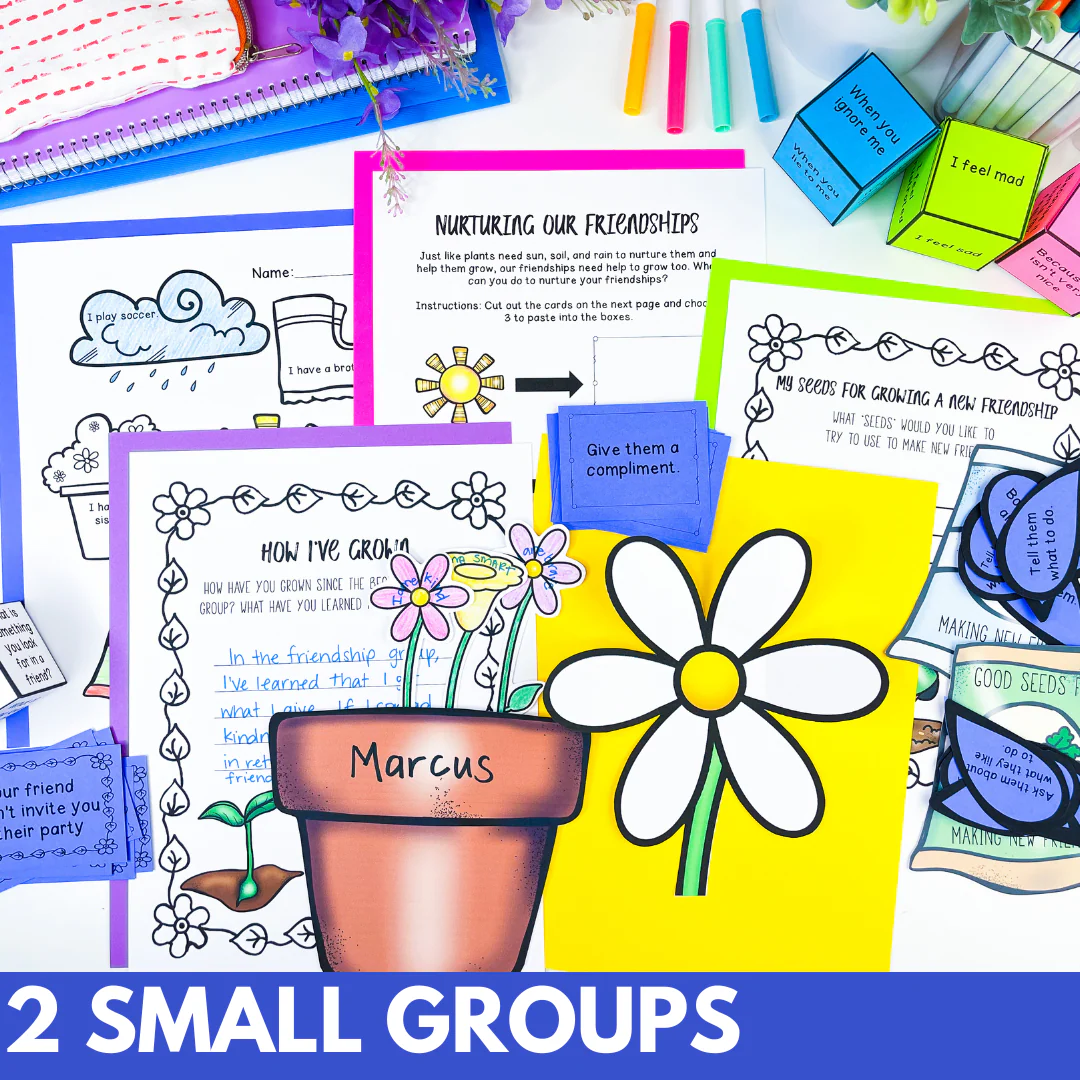 Back to School Counseling Bundle - Lessons, Small Groups & Individual Activities - Image 3