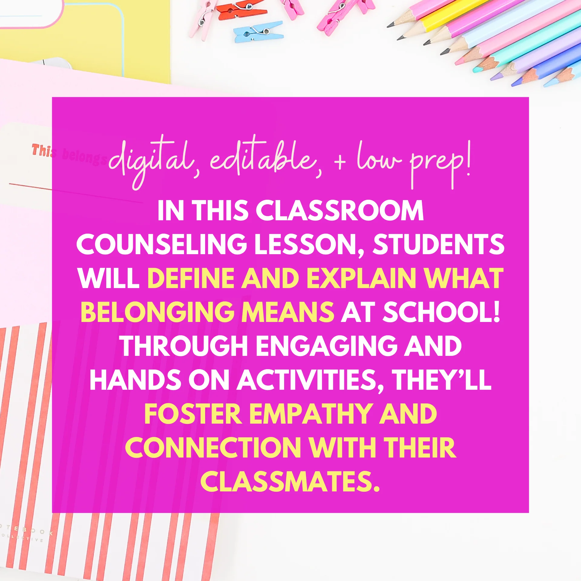 Belonging and Empathy Activities & Lesson to Teach Belonging - Image 2