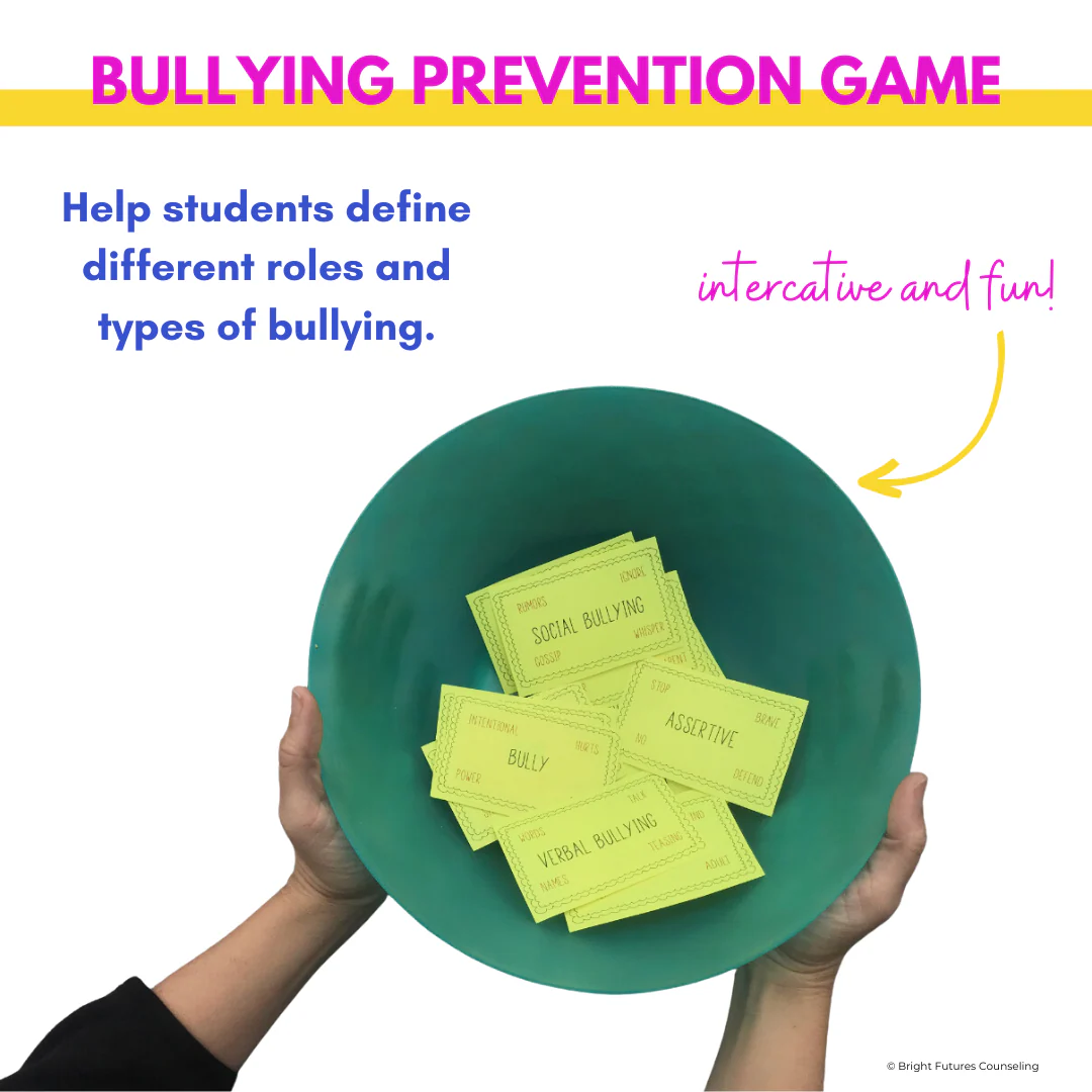 Bullying Prevention Game - Salad Bowl Charades School Counseling Game - Image 4