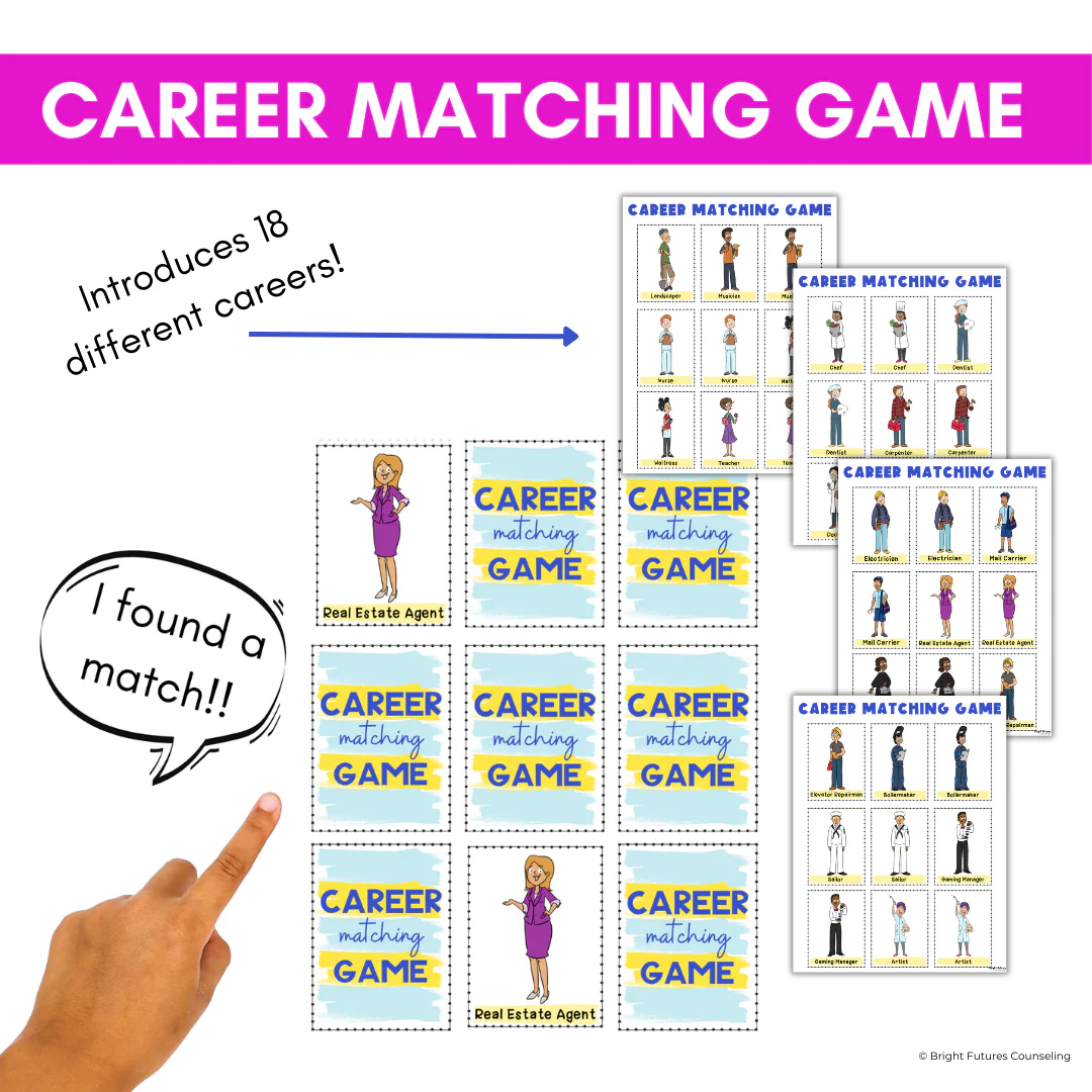 Career Exploration Lesson for Elementary - Career Exploration Worksheets - Image 6