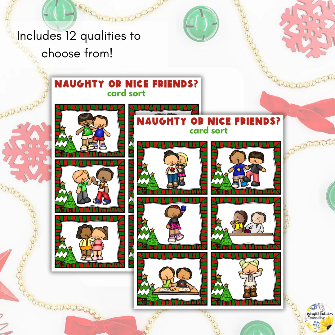 Christmas & Holiday Friendship Activities - Holiday Games & SEL Friendship Craft - Image 6