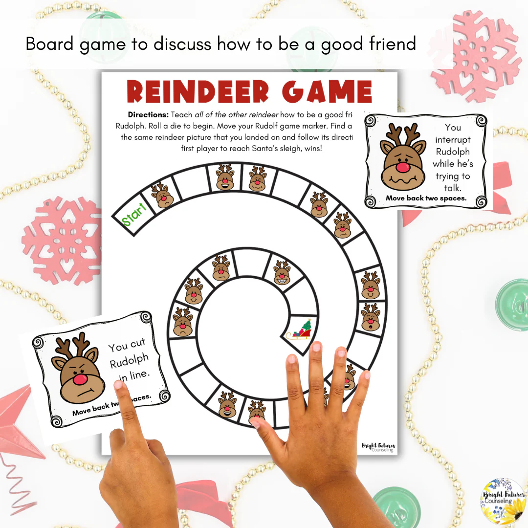 Christmas & Holiday Friendship Activities - Holiday Games & SEL Friendship Craft - Image 7