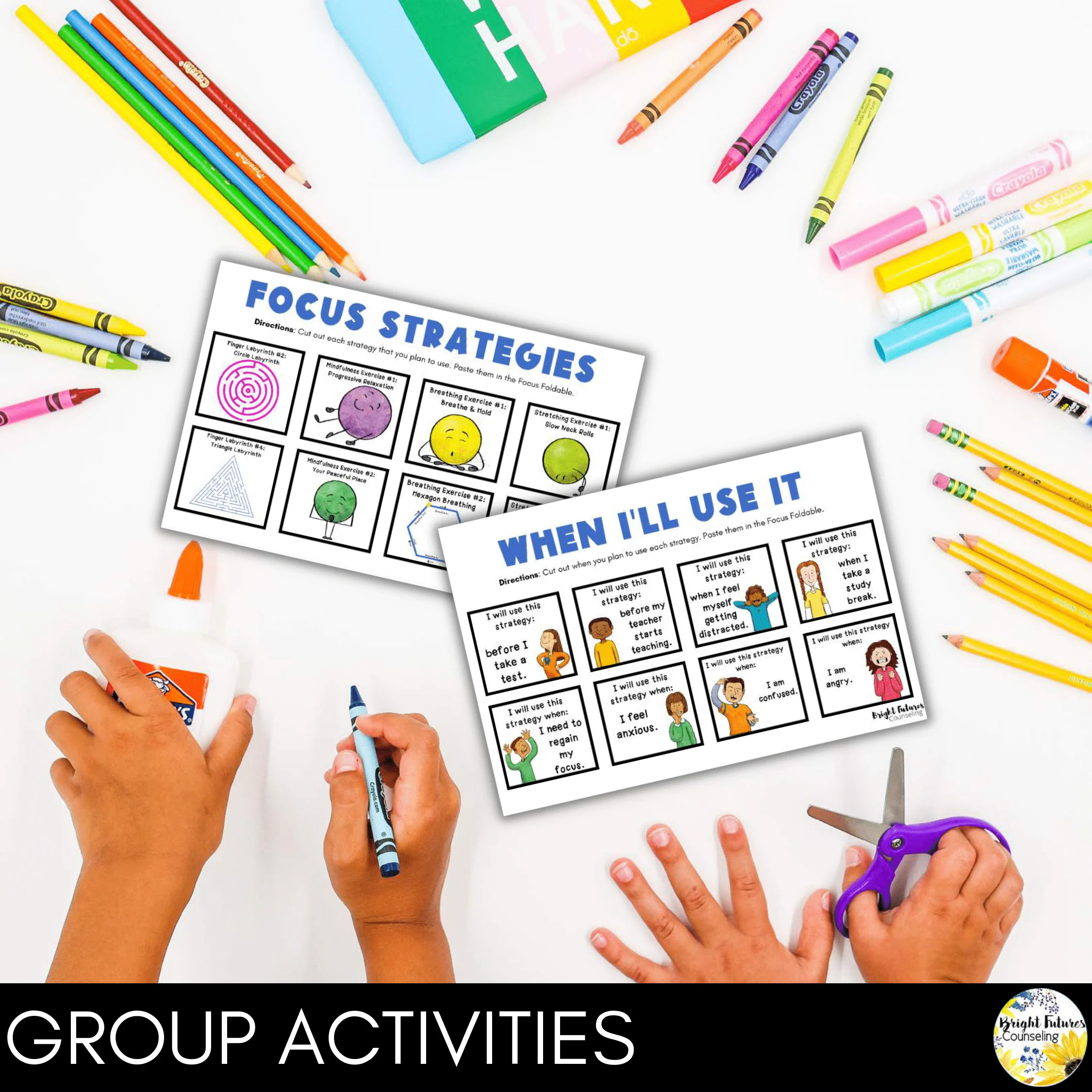 Elementary School Counseling Low-Prep and Engaging SEL Guidance Lessons Bundle - Image 15