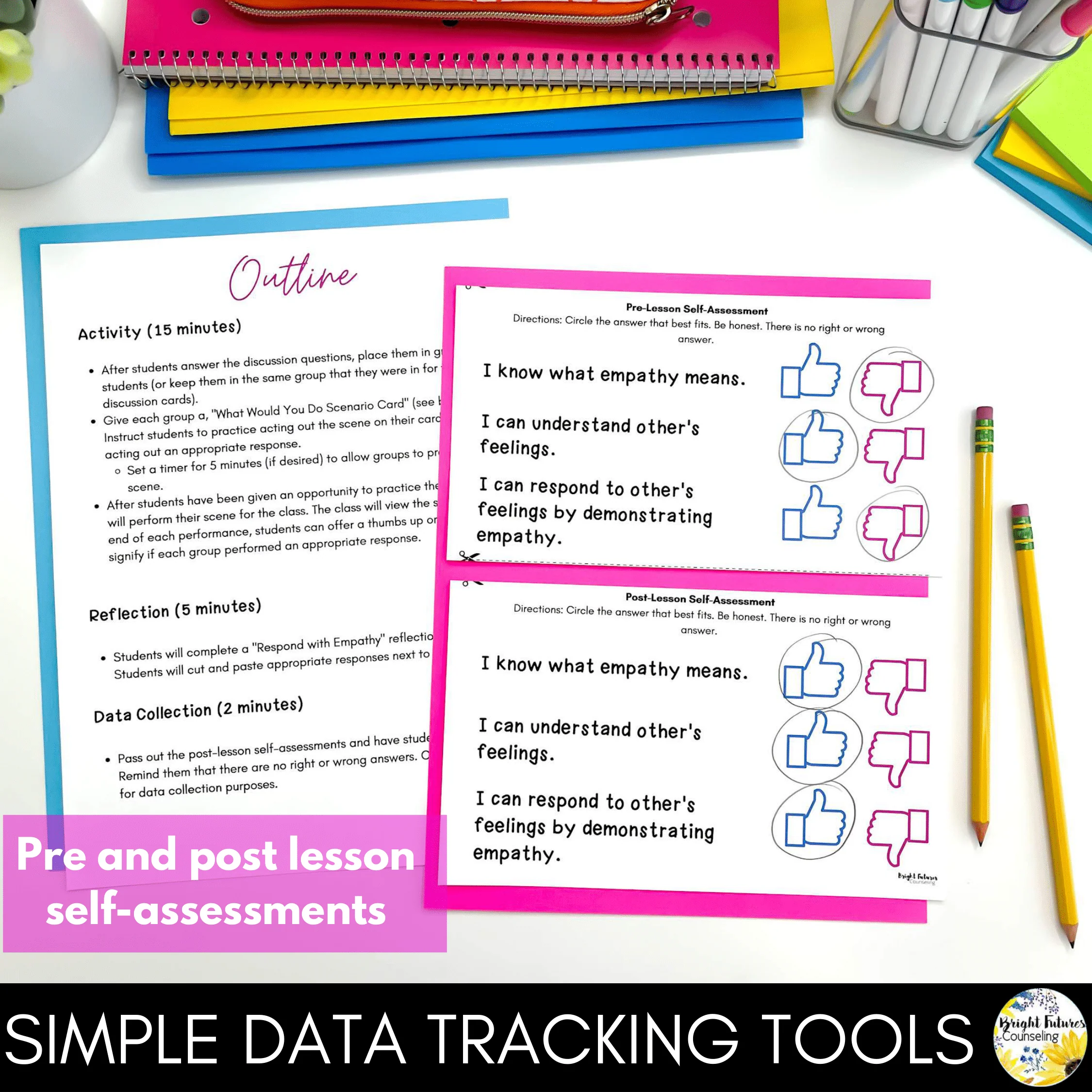 Elementary School Counseling Low-Prep and Engaging SEL Guidance Lessons Bundle - Image 18