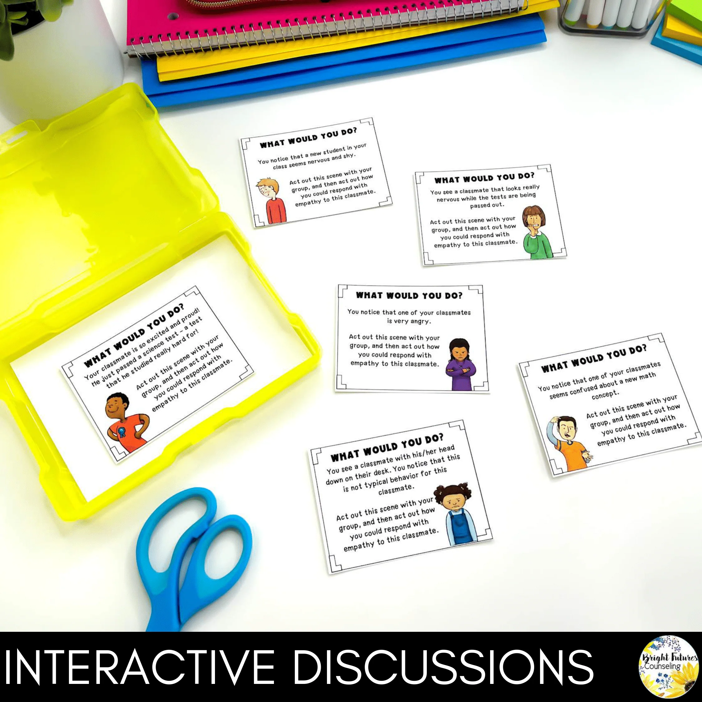Elementary School Counseling Low-Prep and Engaging SEL Guidance Lessons Bundle - Image 7