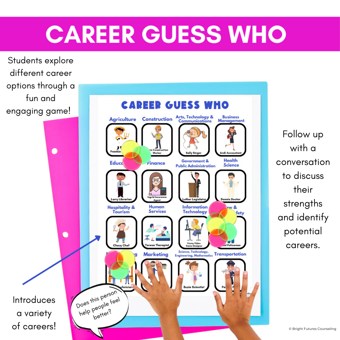 Career Exploration Lesson for Elementary - Career Exploration Worksheets - Image 5