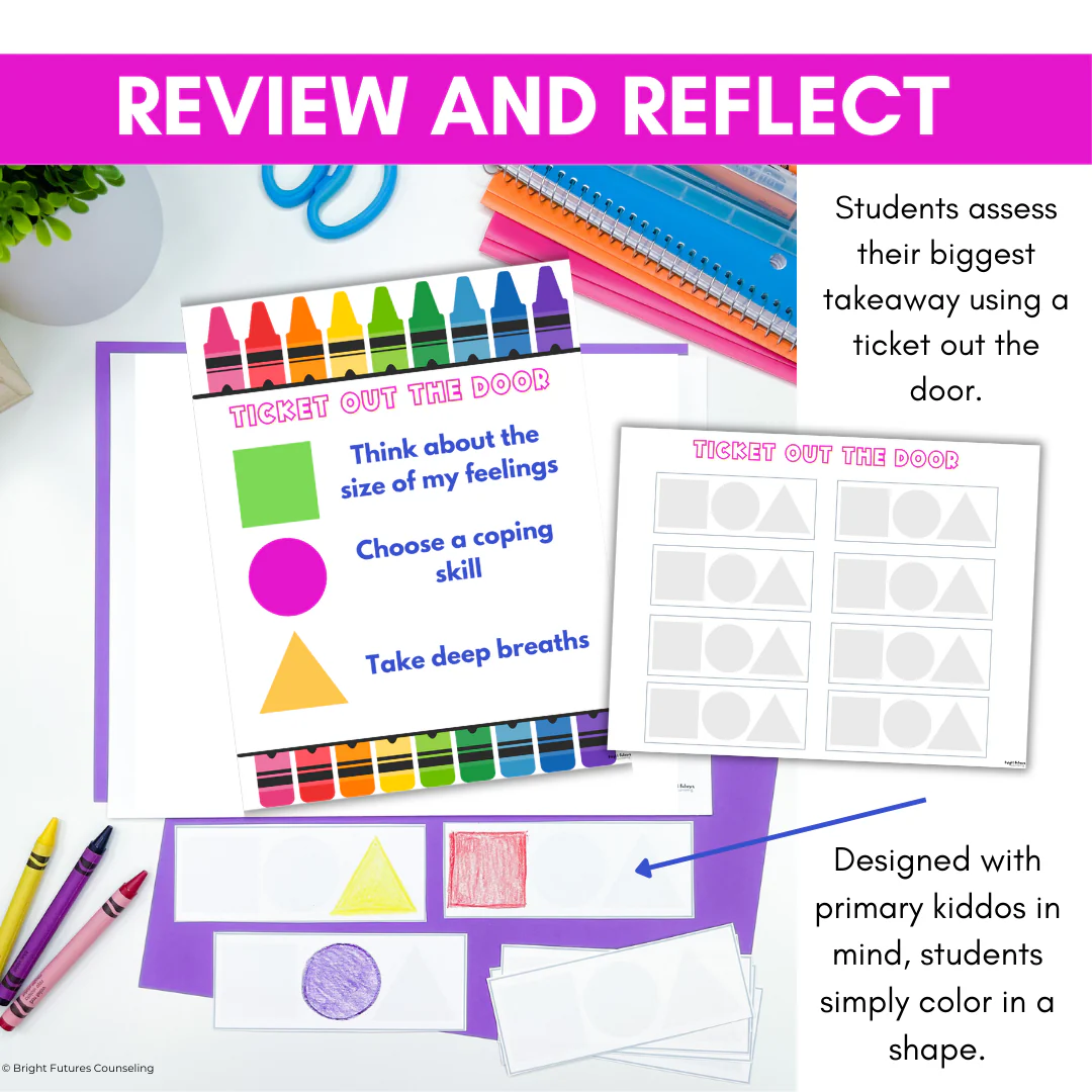 Coping Skills Activities & Lesson - Coping Skills Worksheets for Kindergarten - Image 11