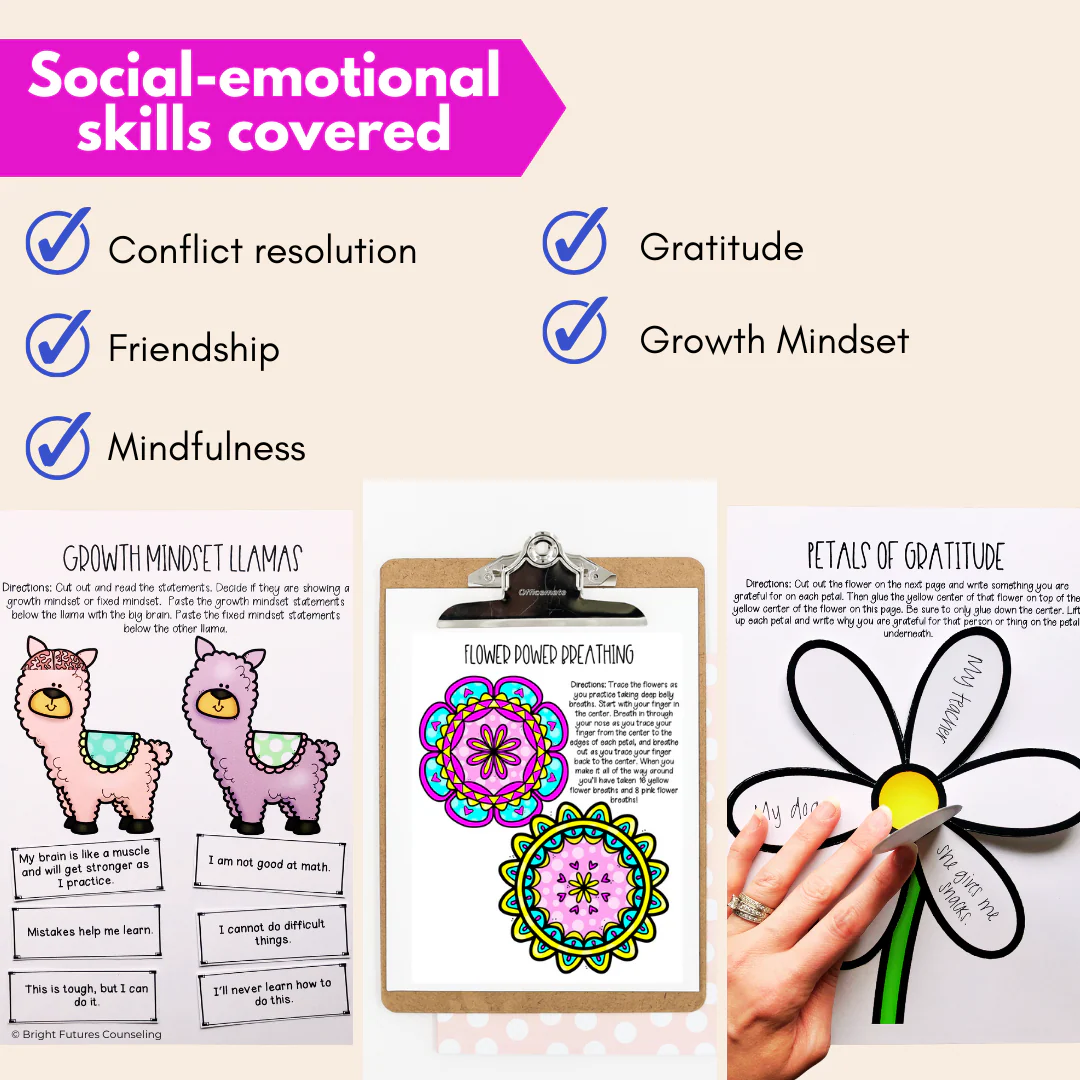 Countdown to Spring Break, School Counseling Spring Activity Pack - Image 5