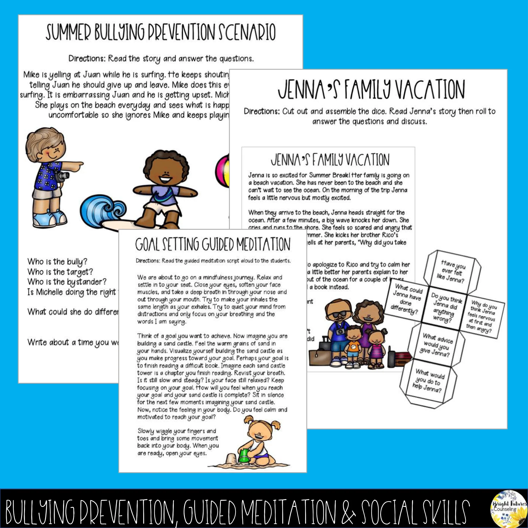 Countdown to Summer Break - End of the Year Counseling SEL Summer Activity Pack - Image 10