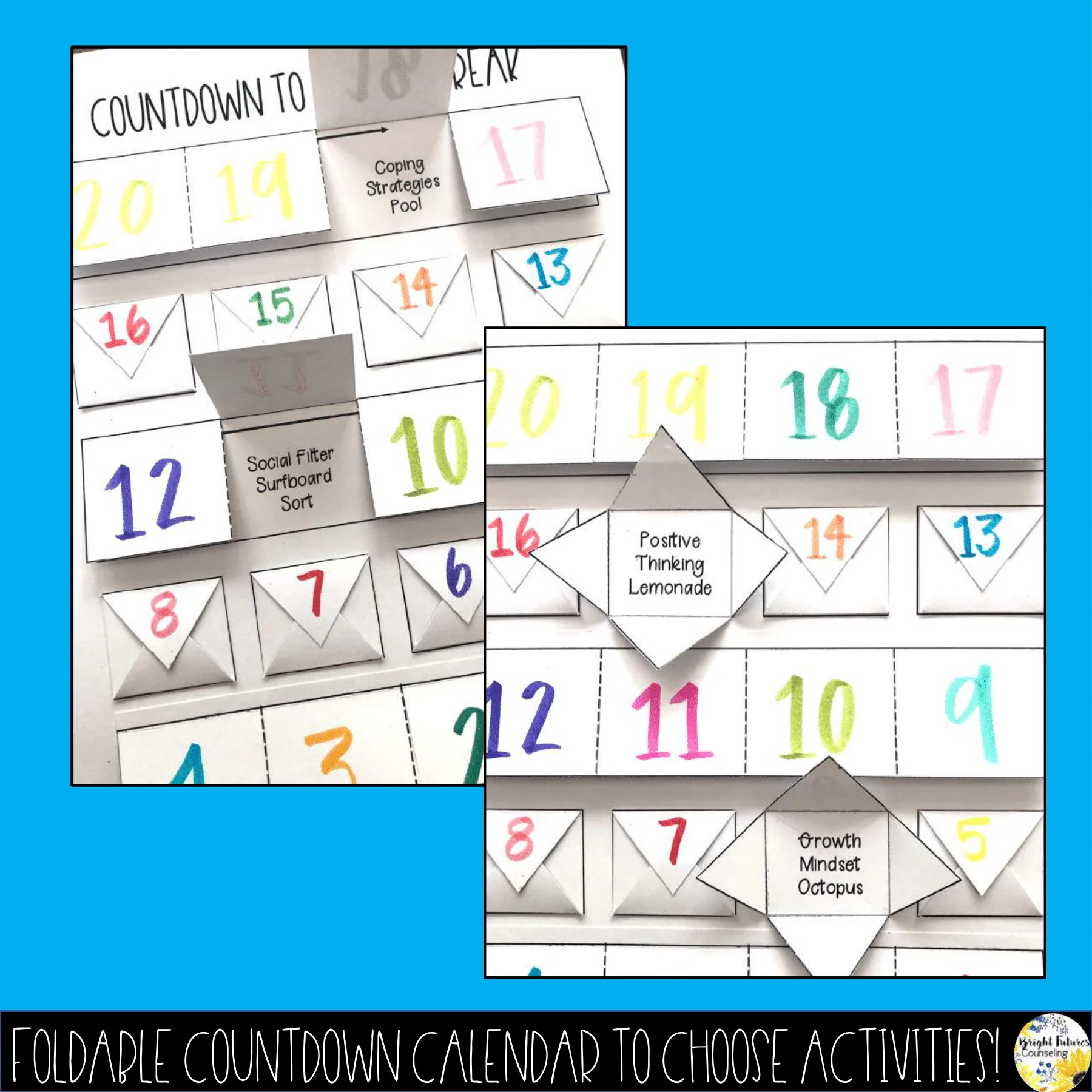 Countdown to Summer Break - End of the Year Counseling SEL Summer Activity Pack - Image 3