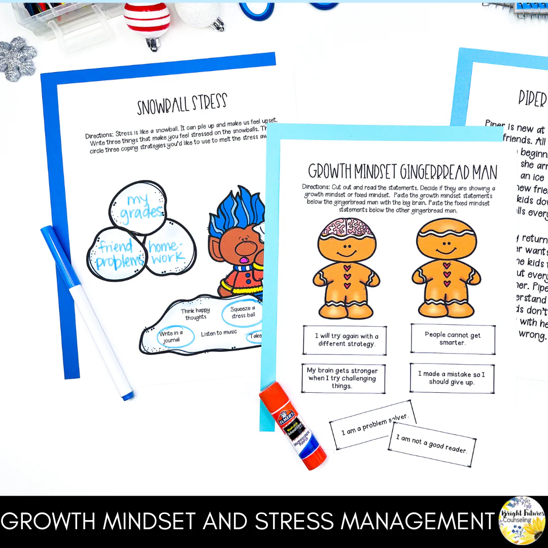 Countdown to Winter Break - Winter Themed Counseling and SEL Activity Pack - Image 12
