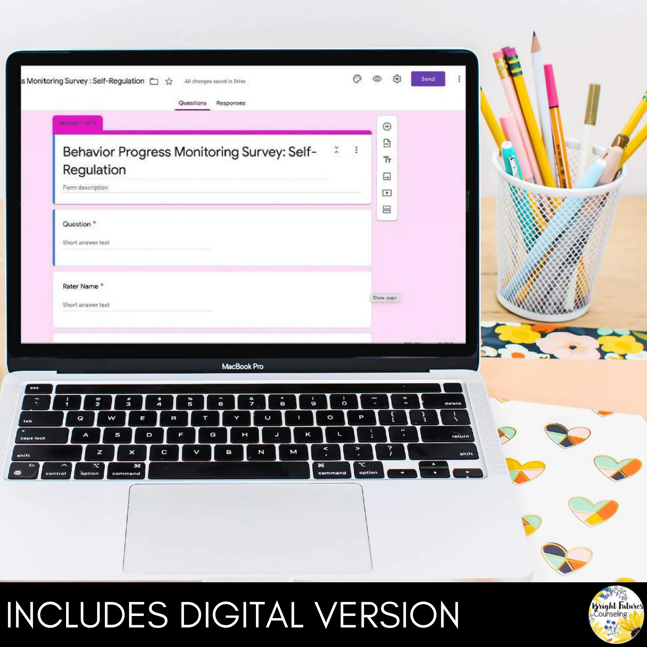 Data Collection Behavior Surveys - School Counseling Data Tracking Forms - Image 7