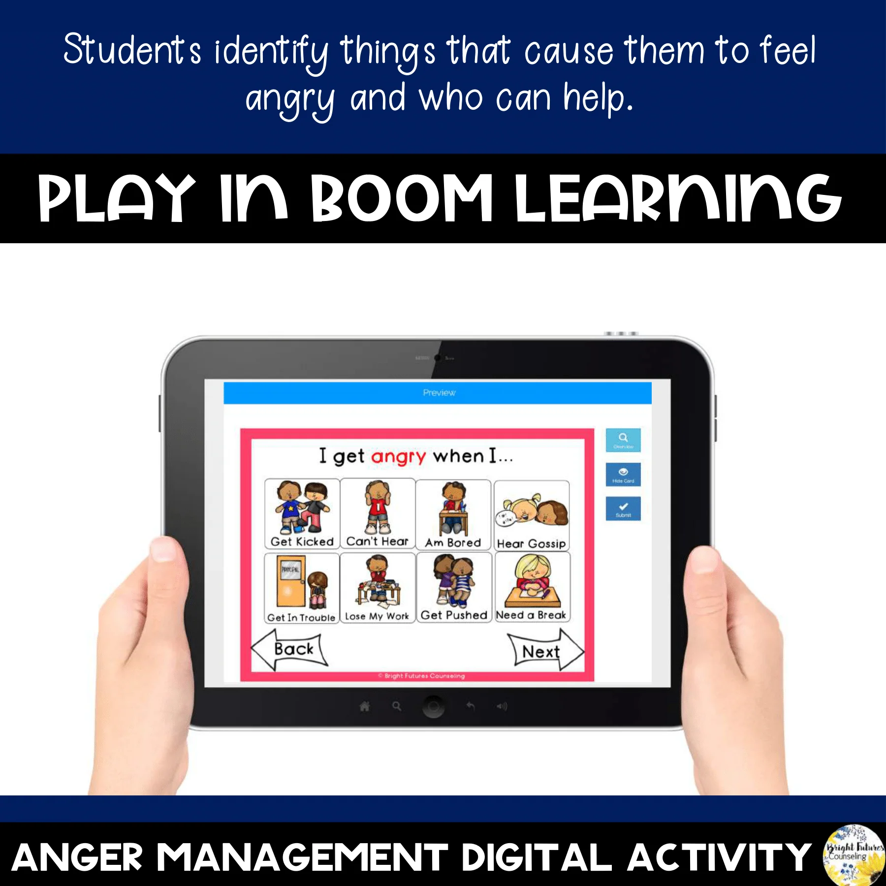 Digital Resource Bundle - Editable, Paperless, No-Prep, Counseling Resources - Image 3
