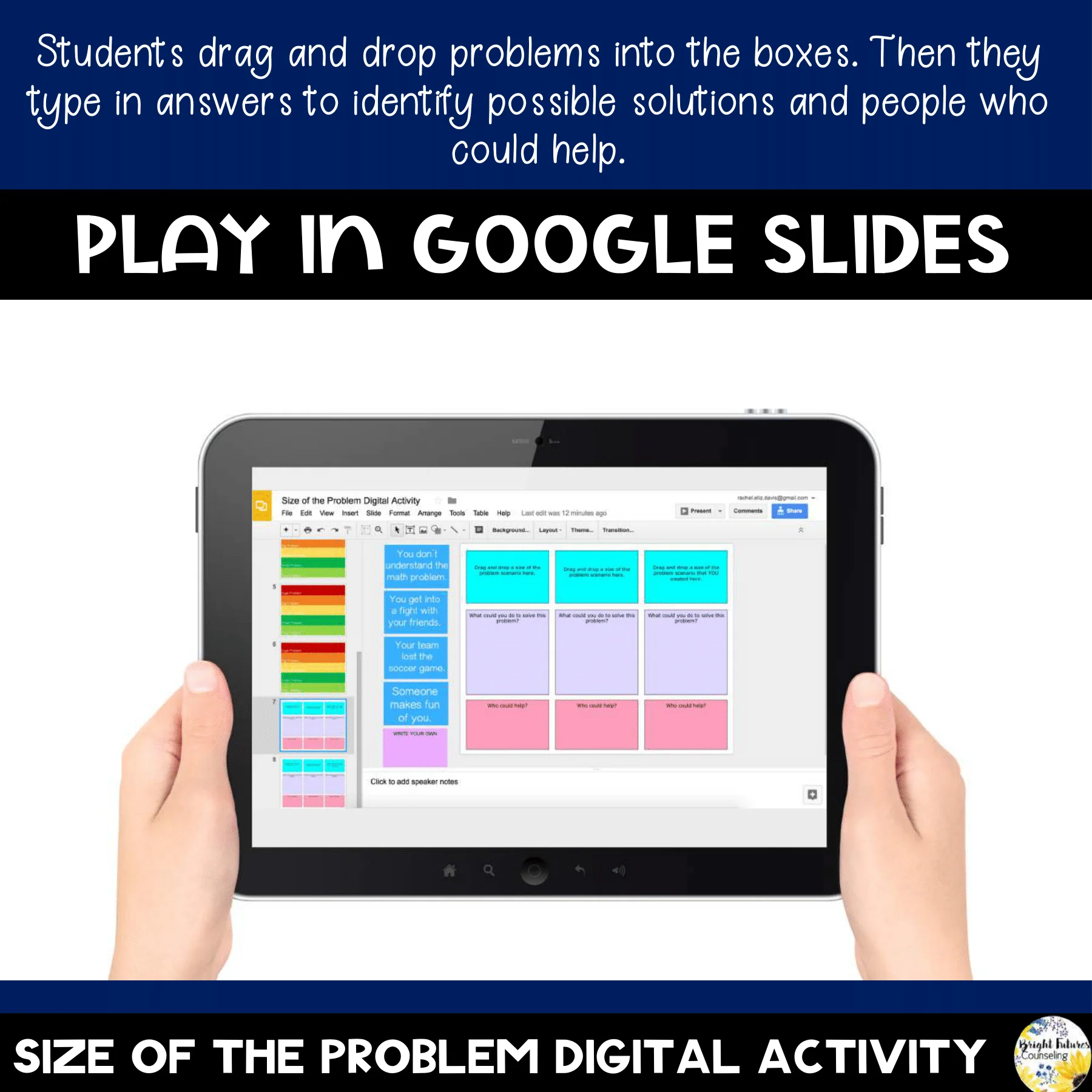 Digital Resource Bundle - Editable, Paperless, No-Prep, Counseling Resources - Image 4