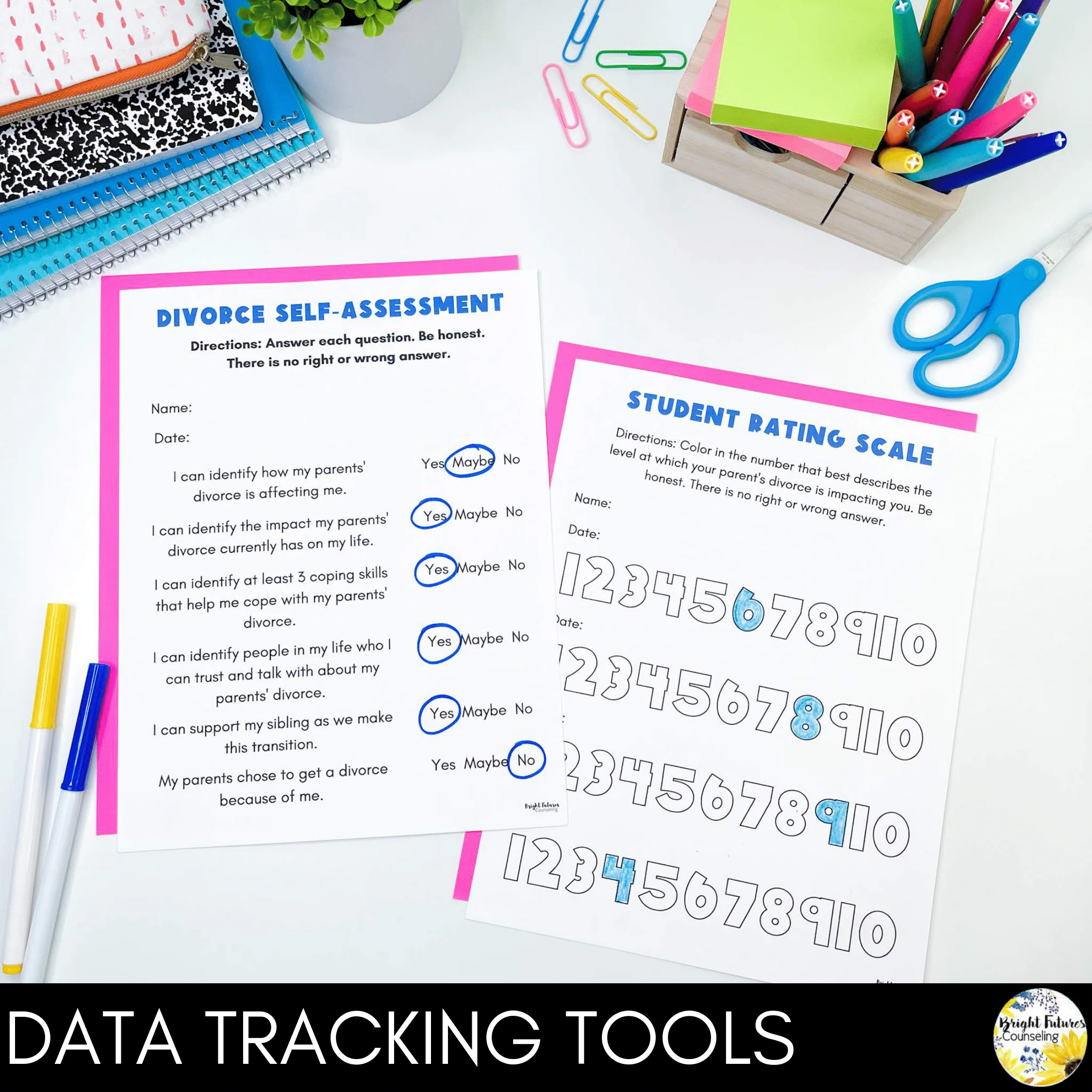 Divorce Individual Counseling Curriculum + Data Tracking Tools - Image 10