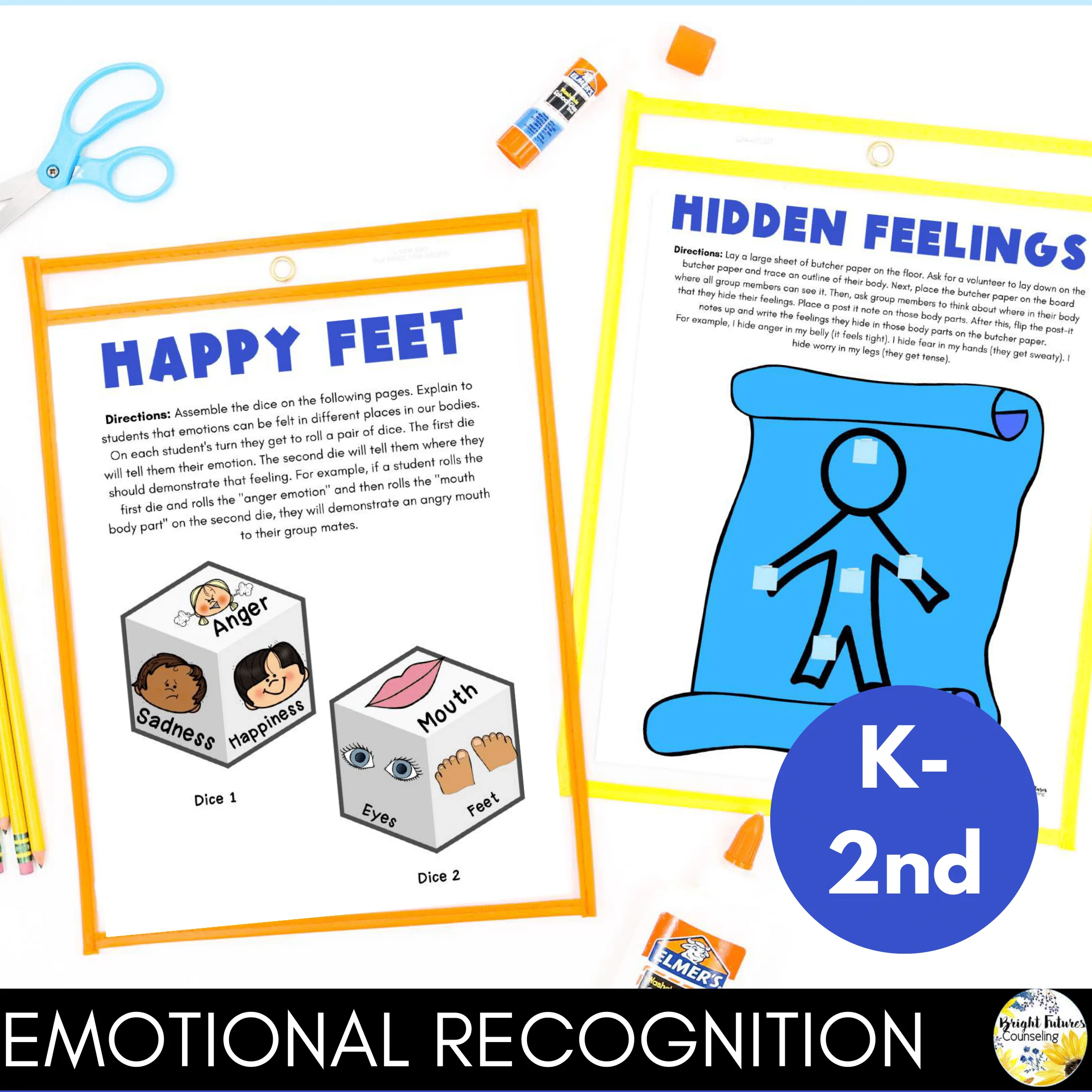 Elementary School Counseling Small Group Bundle - Anxiety, Social Skills & more! - Image 12