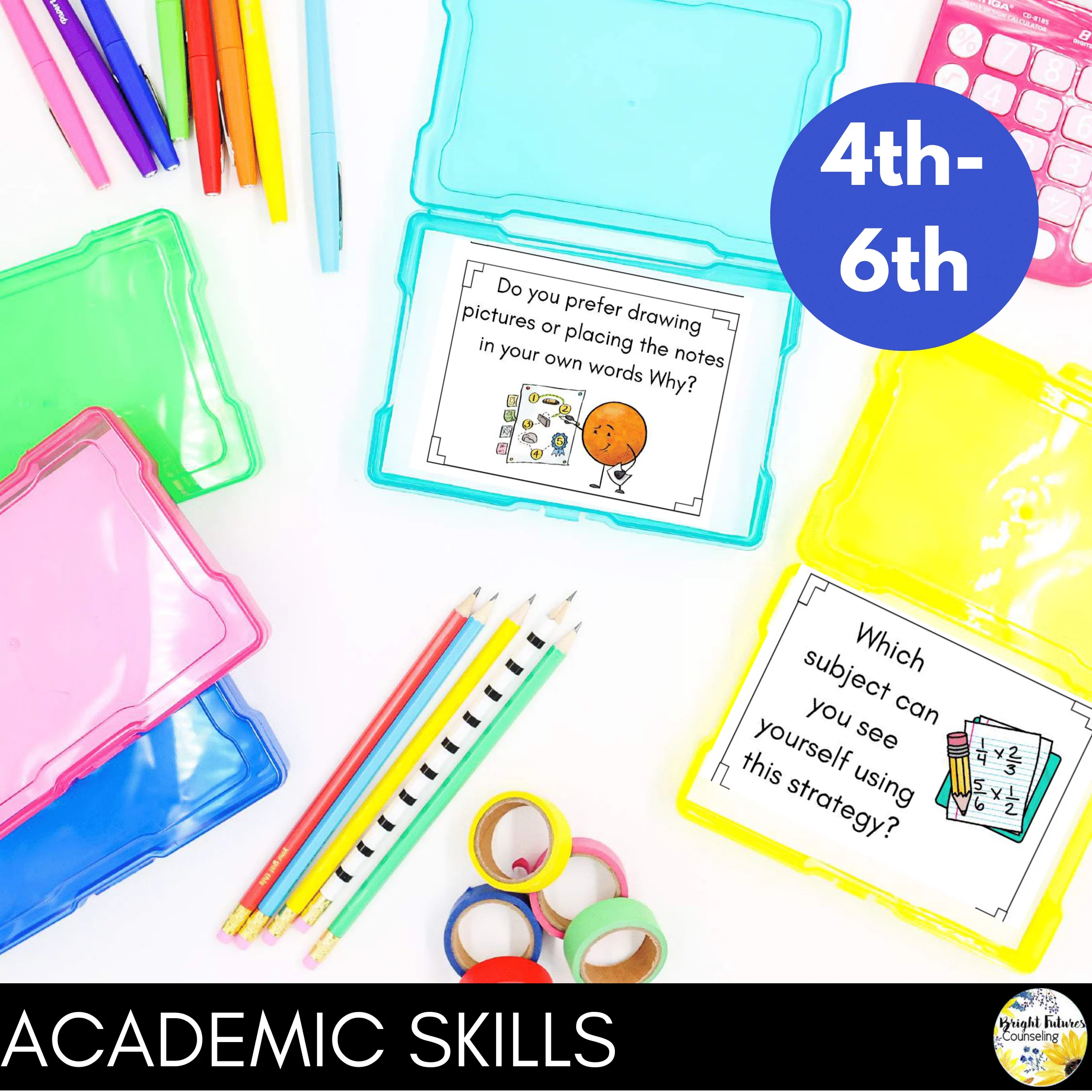 Elementary School Counseling Small Group Bundle - Anxiety, Social Skills & more! - Image 8