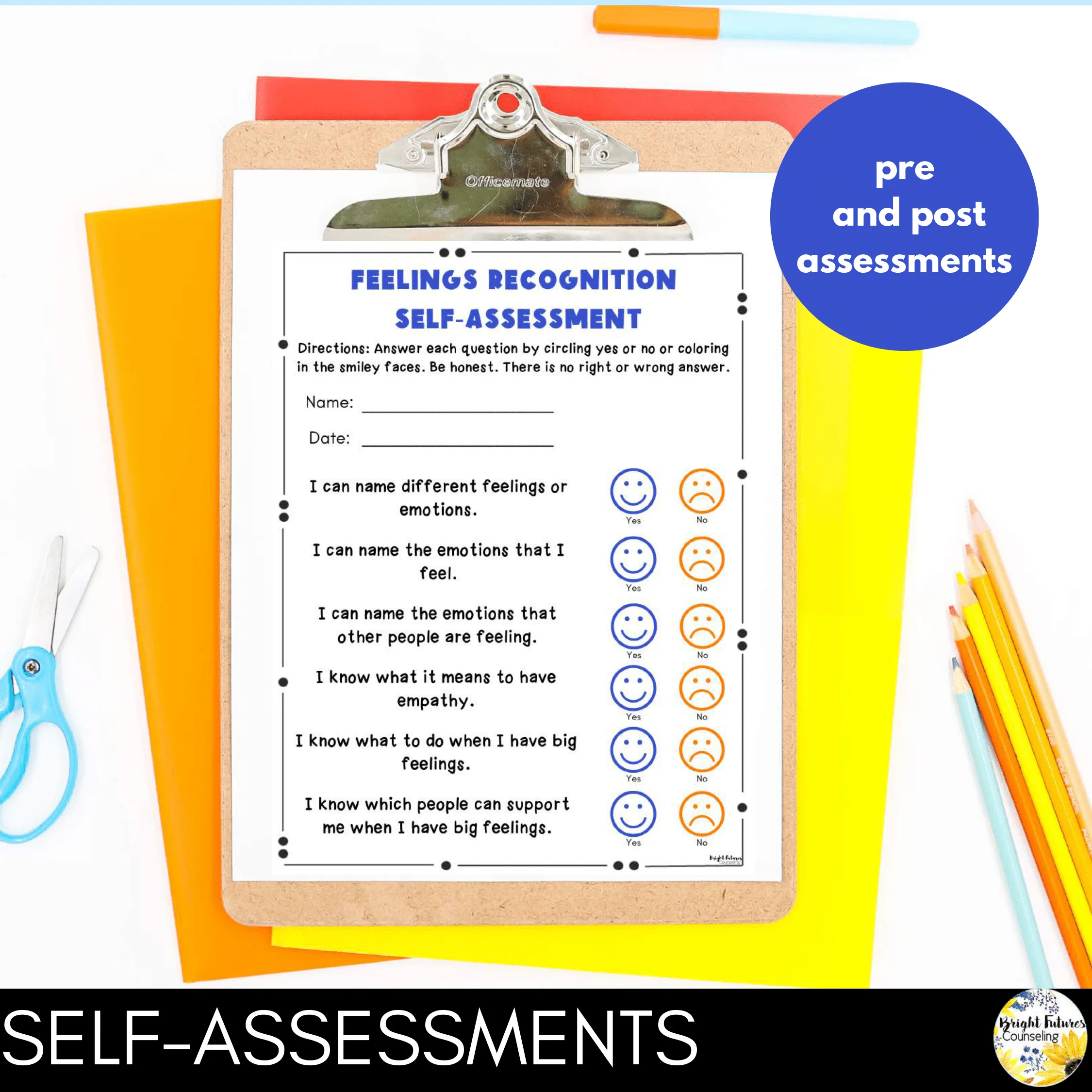 Emotion Recognition and Self Regulation Six Week School Counseling Small Group - Image 7