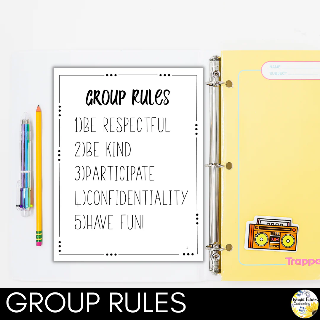 Emotional Regulation & Management Strategies for Middle School Counseling Group - Image 5