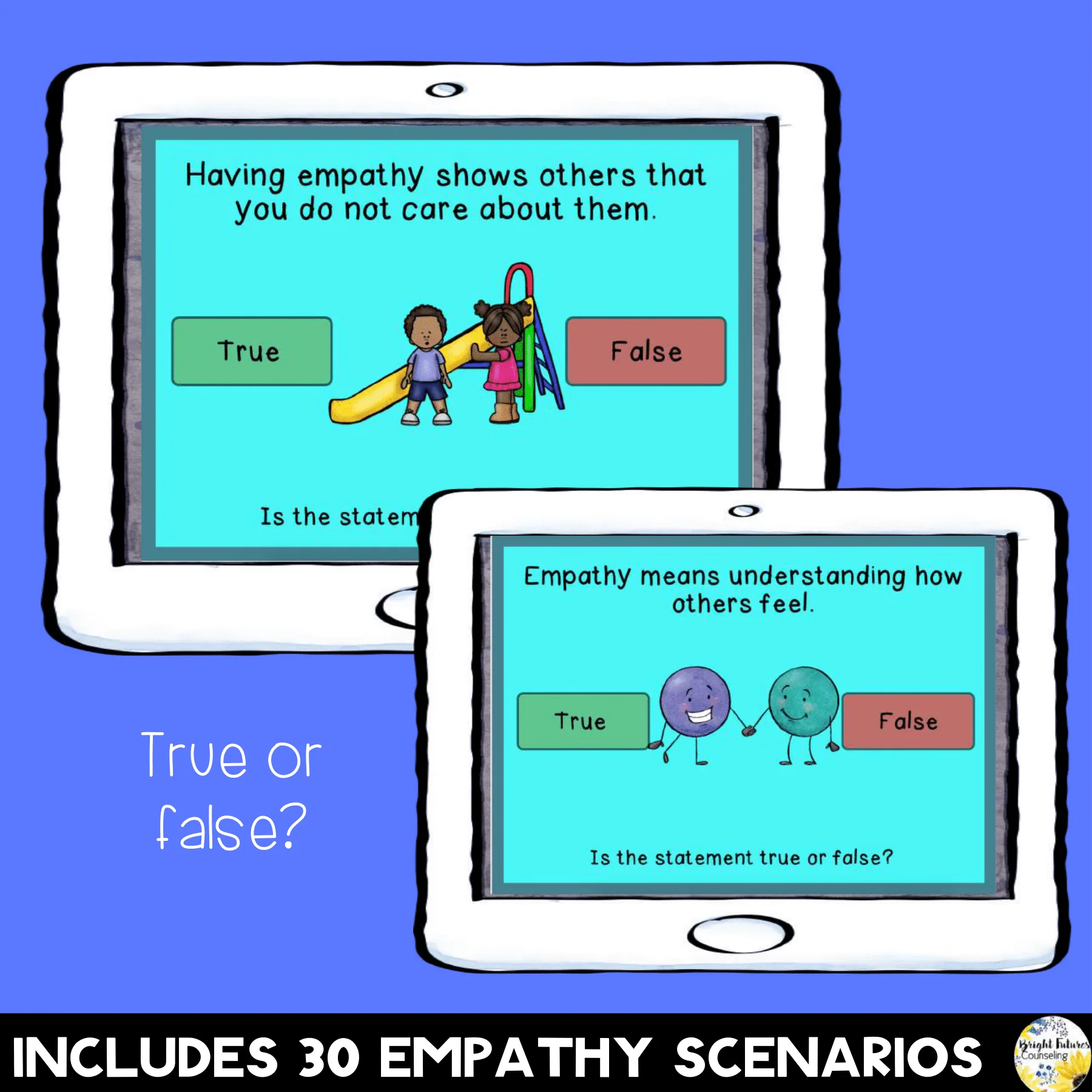 Empathy BOOM CARDS - Digital School Counseling Game - Image 3