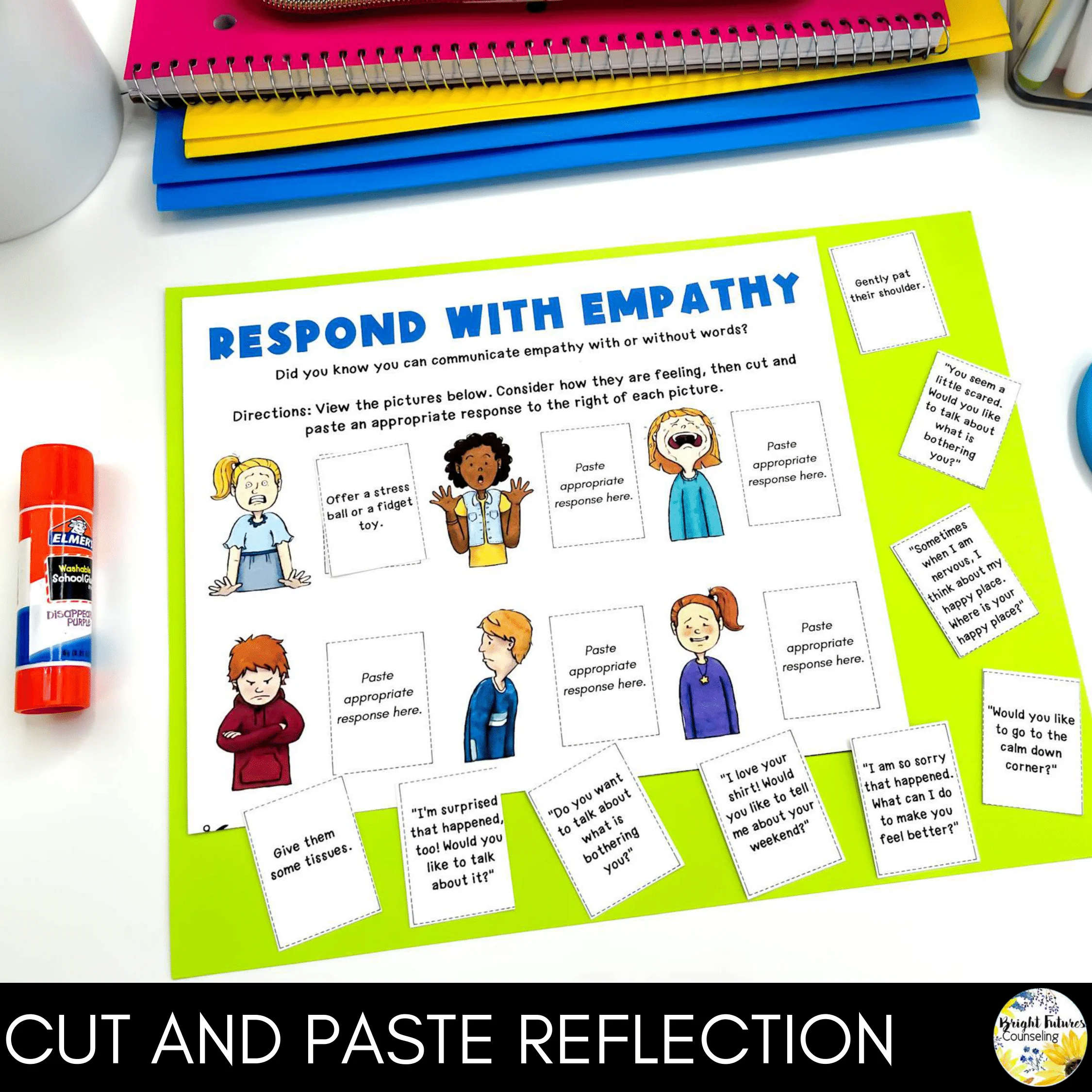 Empathy Lesson for Social Emotional Learning and Elementary School Counseling - Image 12