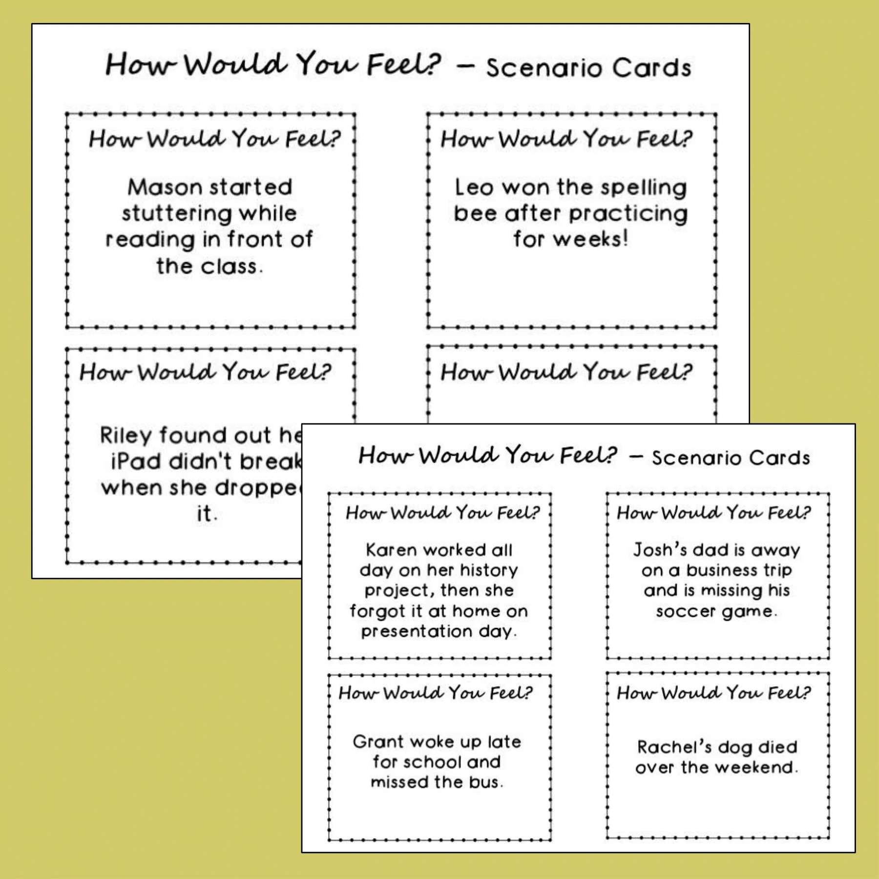 Empathy Perspective Taking Counseling Games and Foldable Activities - Image 5