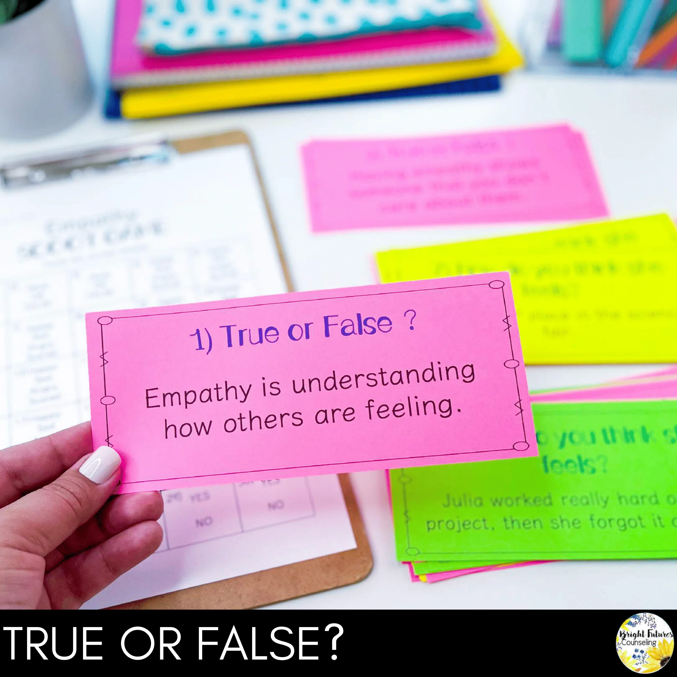 Empathy and Identifying Feelings Scoot Game - School Counseling SEL Game - Image 5