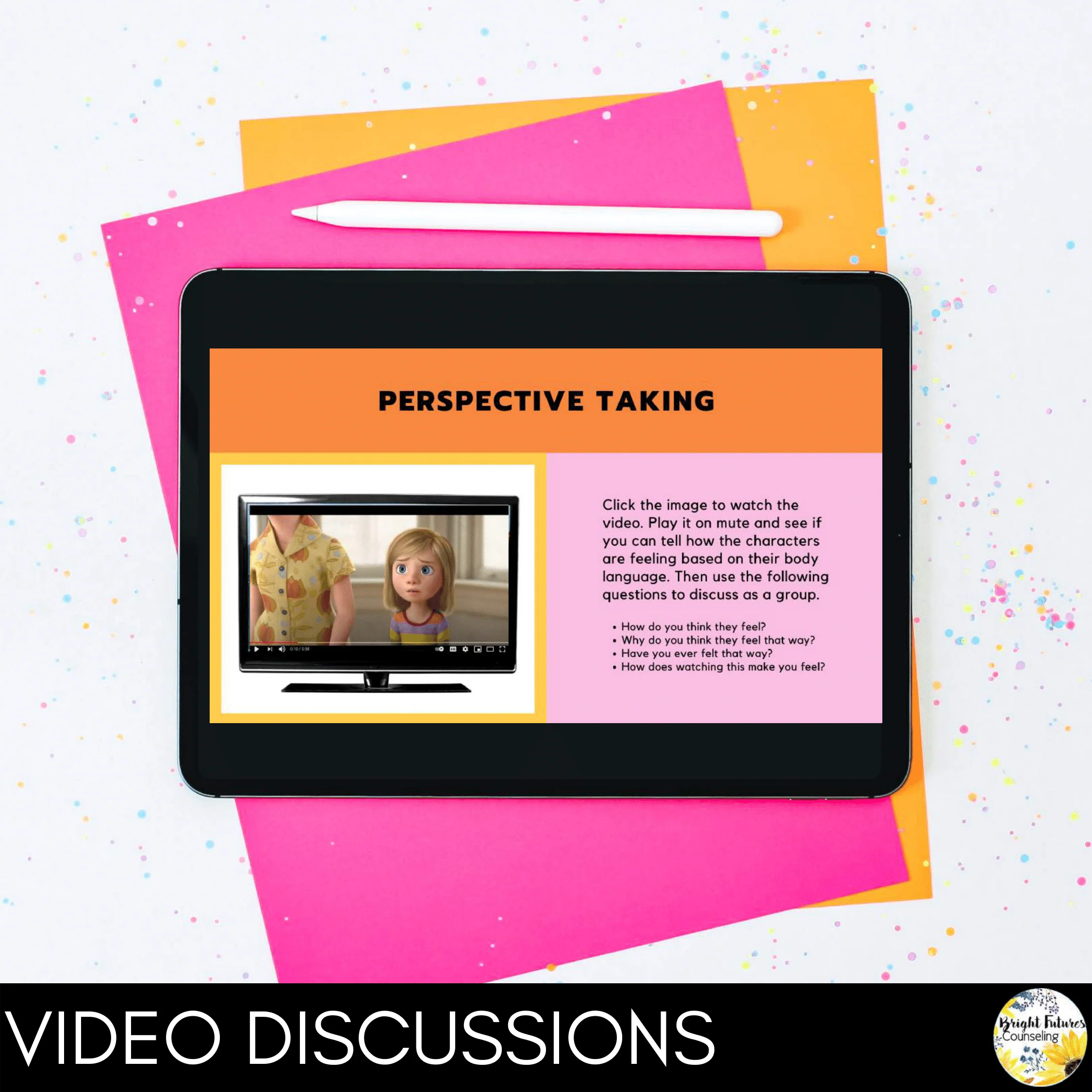 Empathy SEL Class Lesson - Editable Character Education Counseling Lesson - Image 3
