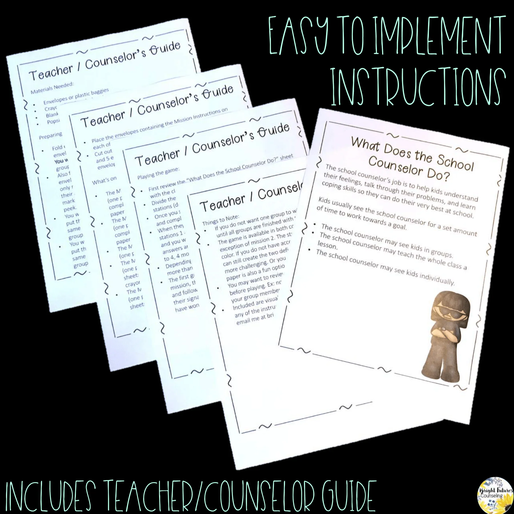 Interactive Classroom Guidance Lesson BUNDLE Escape Room Style Mission Series - Image 6