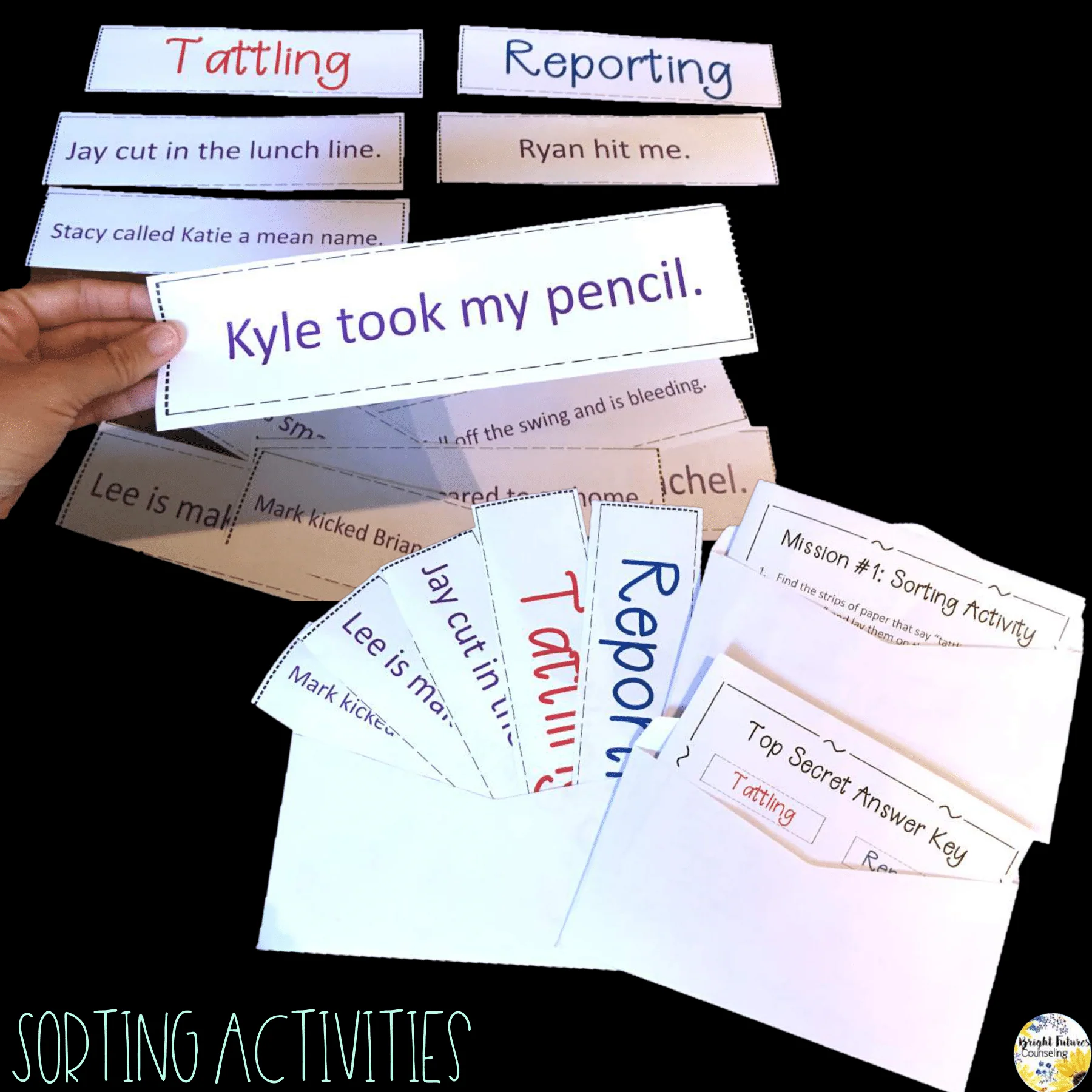 Interactive Classroom Guidance Lesson BUNDLE Escape Room Style Mission Series - Image 7