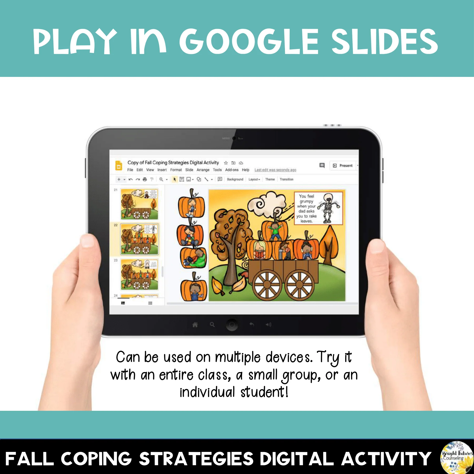Fall Counseling Super Bundle with Fall and Halloween SEL Counseling Activities - Image 13