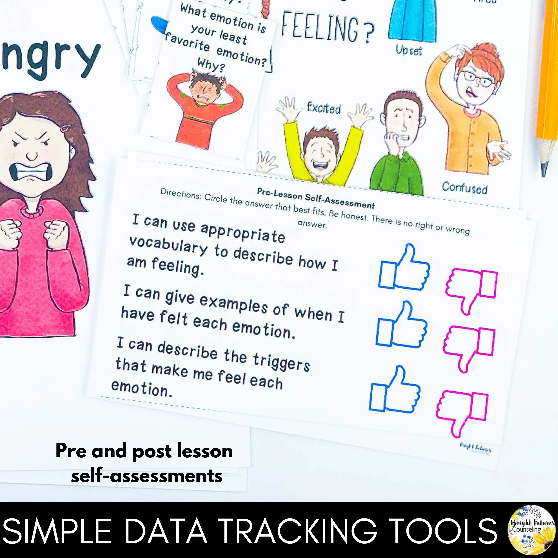 Feelings & Emotions Counseling Lesson: Social Emotional Learning Activities - Image 10