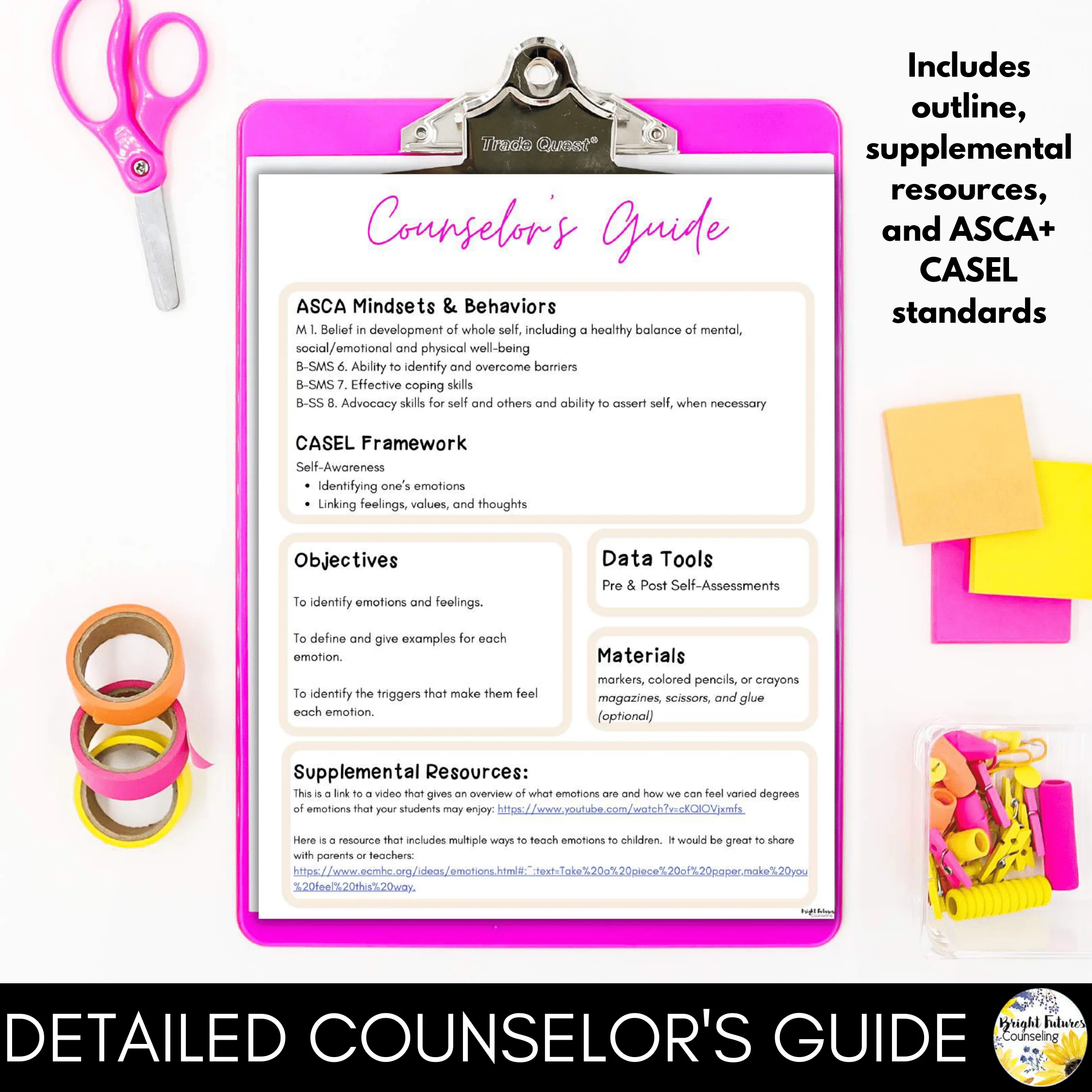 Feelings & Emotions Counseling Lesson: Social Emotional Learning Activities - Image 3