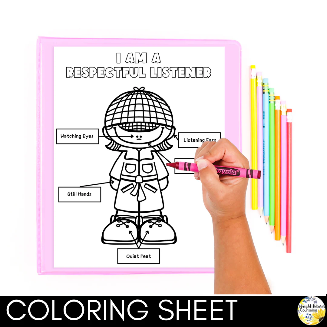 Following Directions Activities for Primary Grades: Activities to Teach Respect - Image 11