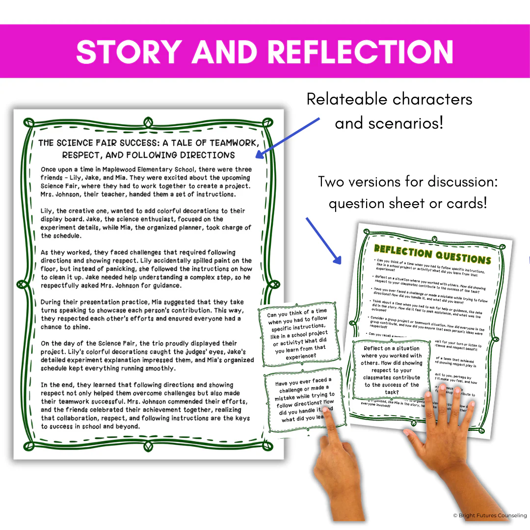 Following Directions & Respect Activities - Engaging Activities to Teach Respect - Image 9