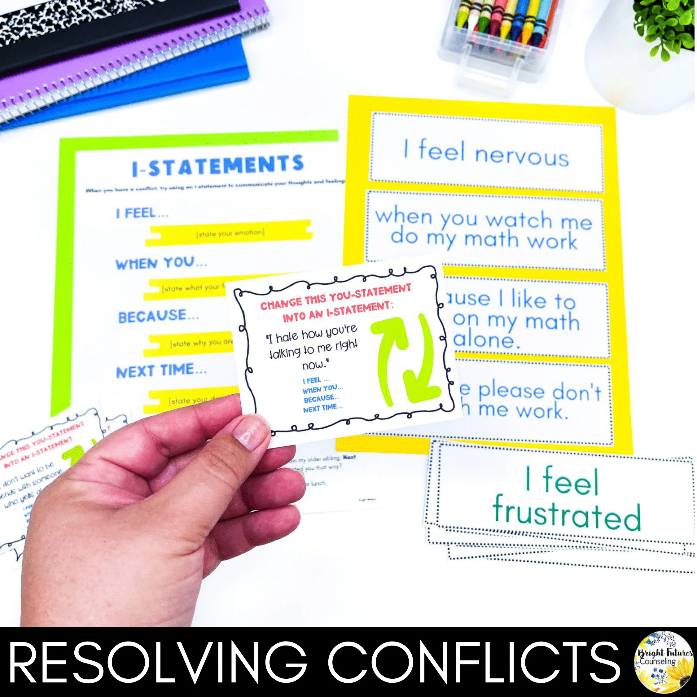 Friendship & Conflict Resolution Group Counseling Lesson Plans for Middle School - Image 15