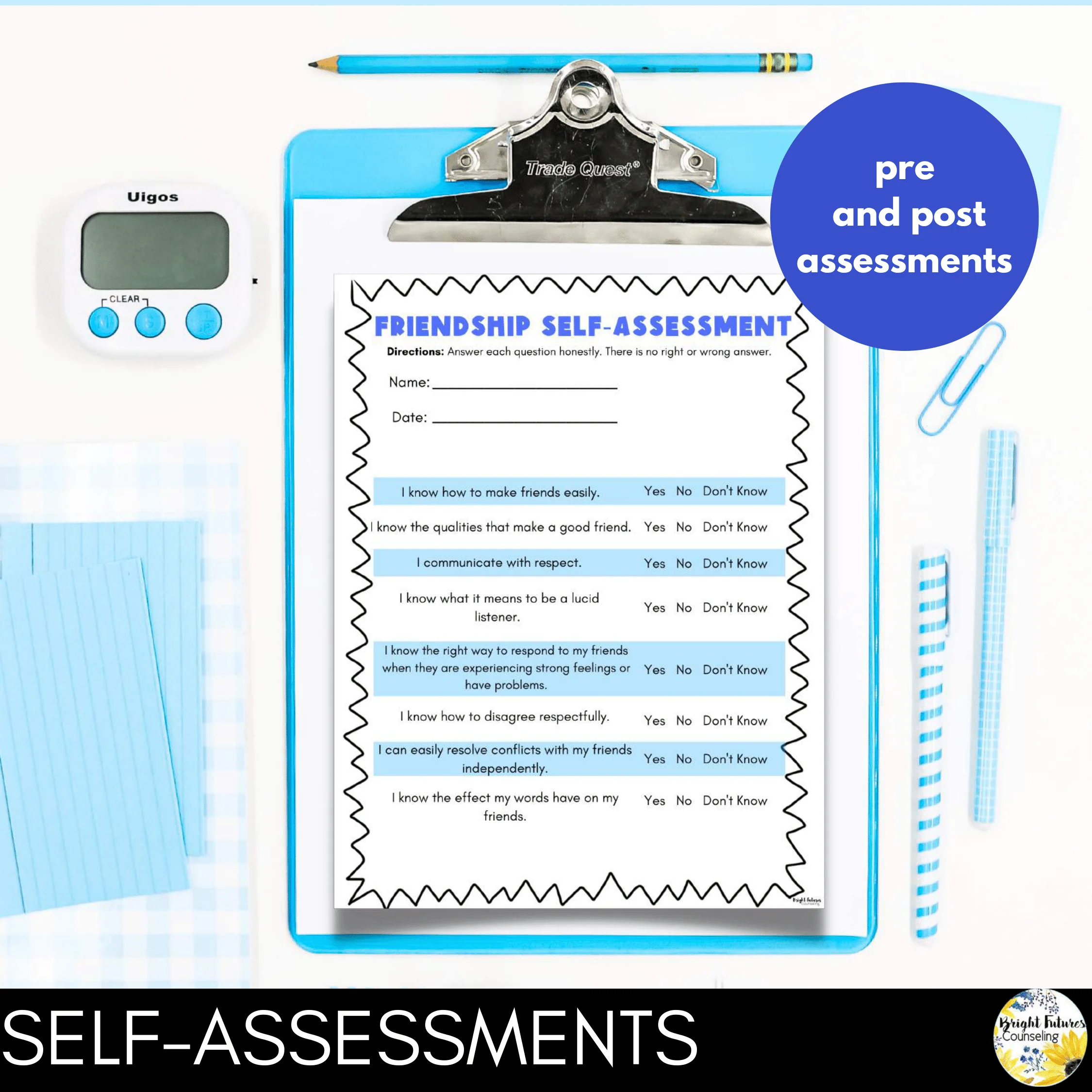 Friendship & Conflict Resolution Group Counseling Lesson Plans for Middle School - Image 7