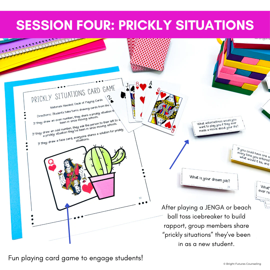 New Student Group - School Counseling Friendship Small Group for New Students - Image 12