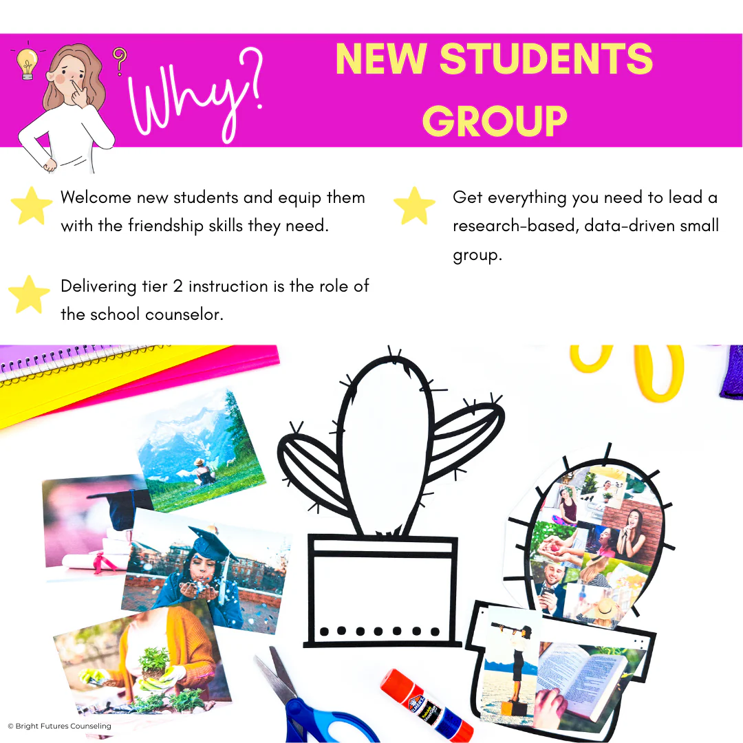 New Student Group - School Counseling Friendship Small Group for New Students - Image 3