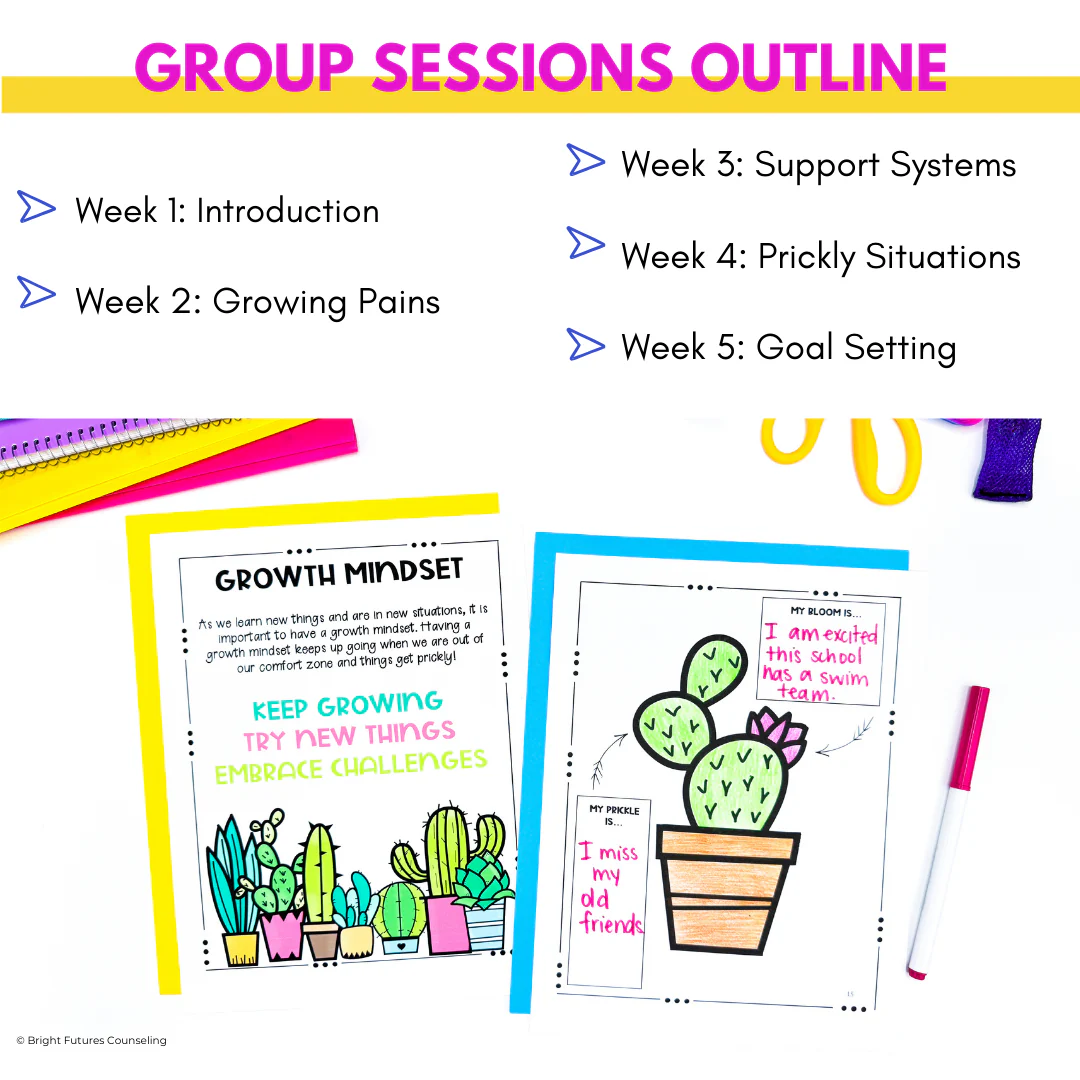 New Student Group - School Counseling Friendship Small Group for New Students - Image 7