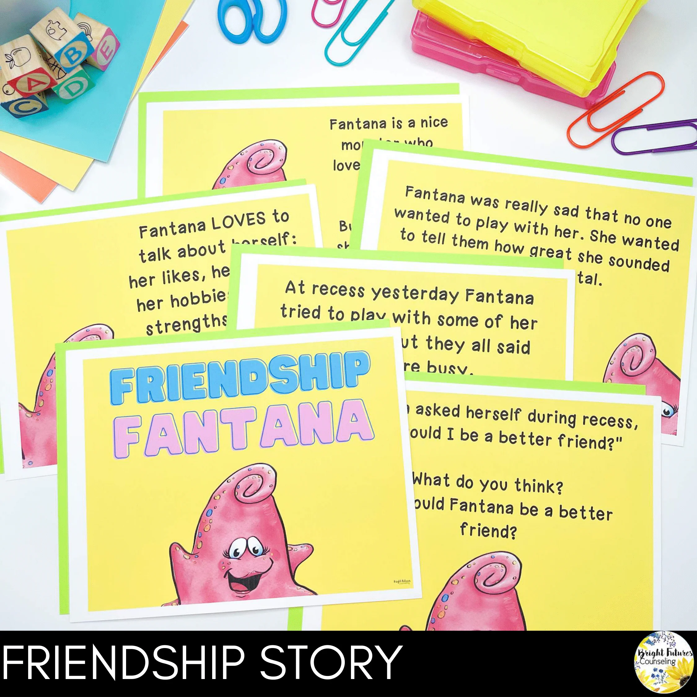 Friendship School Counseling Guidance Lesson for Primary Students - Image 4