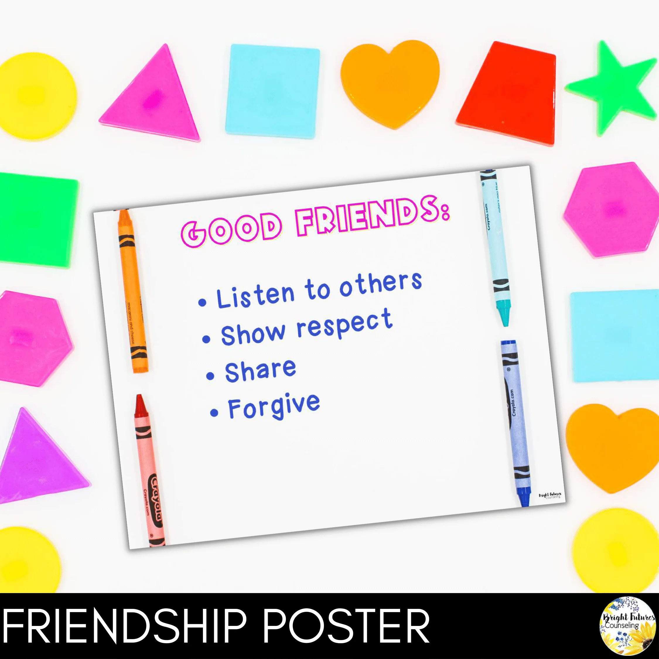 Friendship School Counseling Guidance Lesson for Primary Students - Image 6