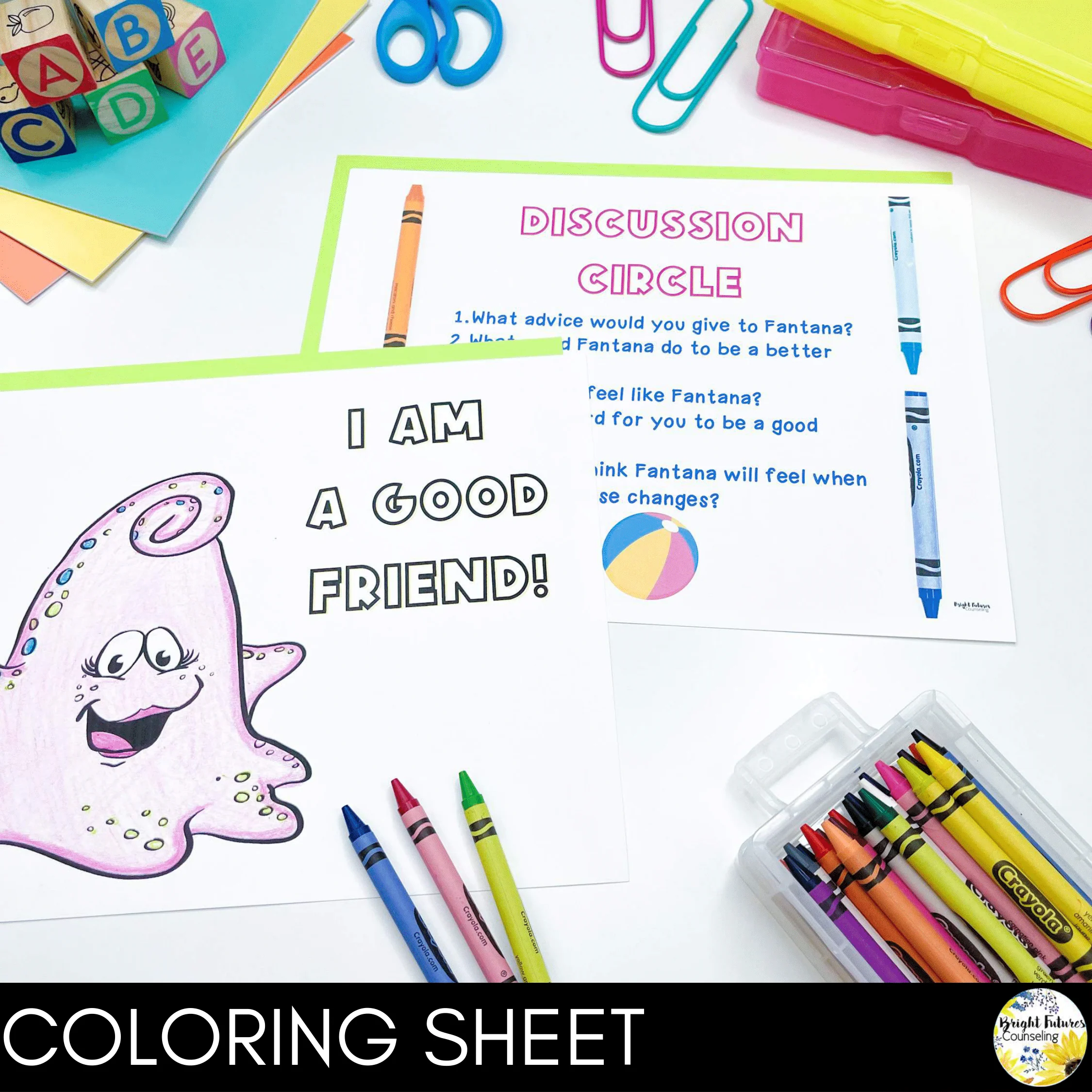 Friendship School Counseling Guidance Lesson for Primary Students - Image 8