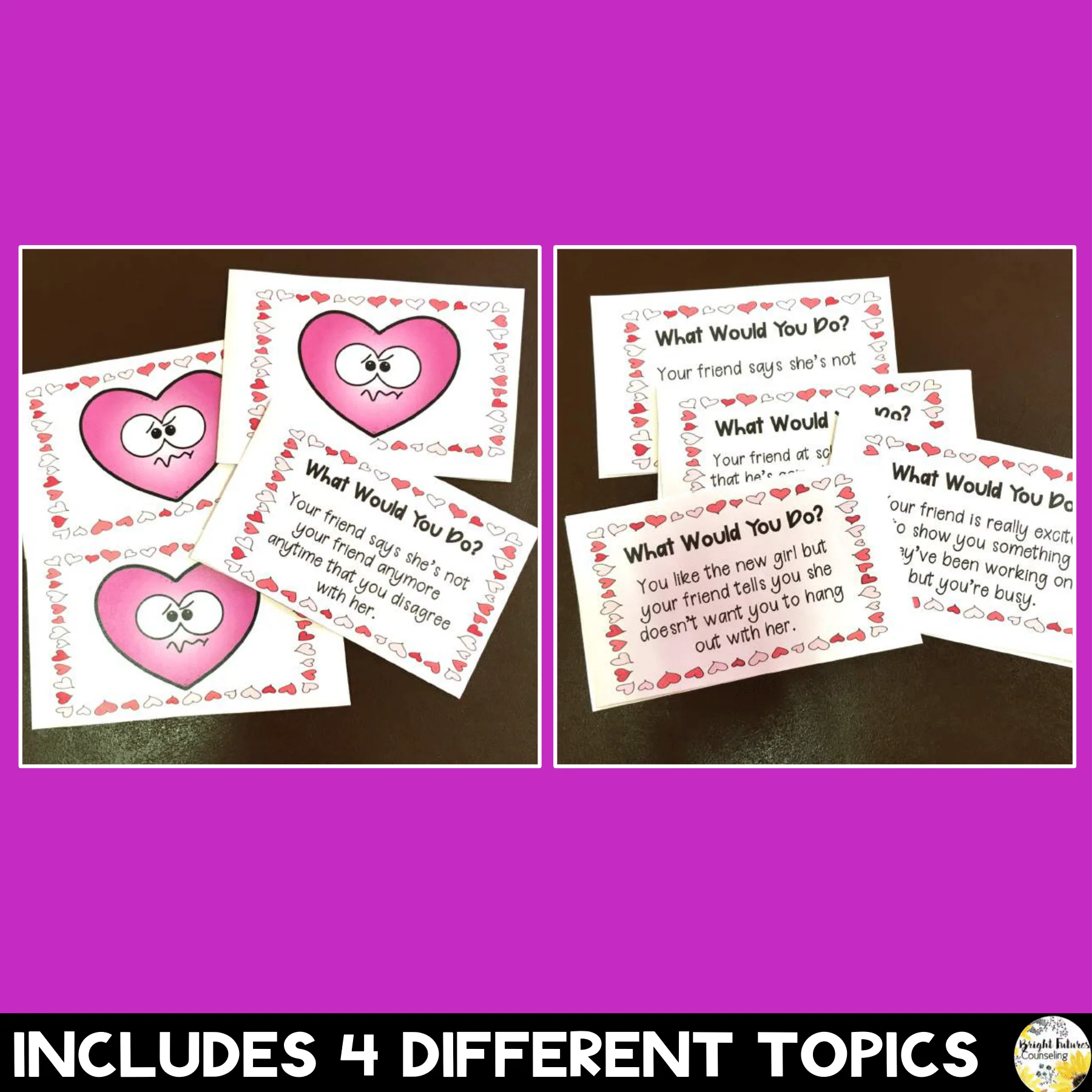Friendships Discussion Cards - Healthy vs. Unhealthy Valentine's Day Cards - Image 7