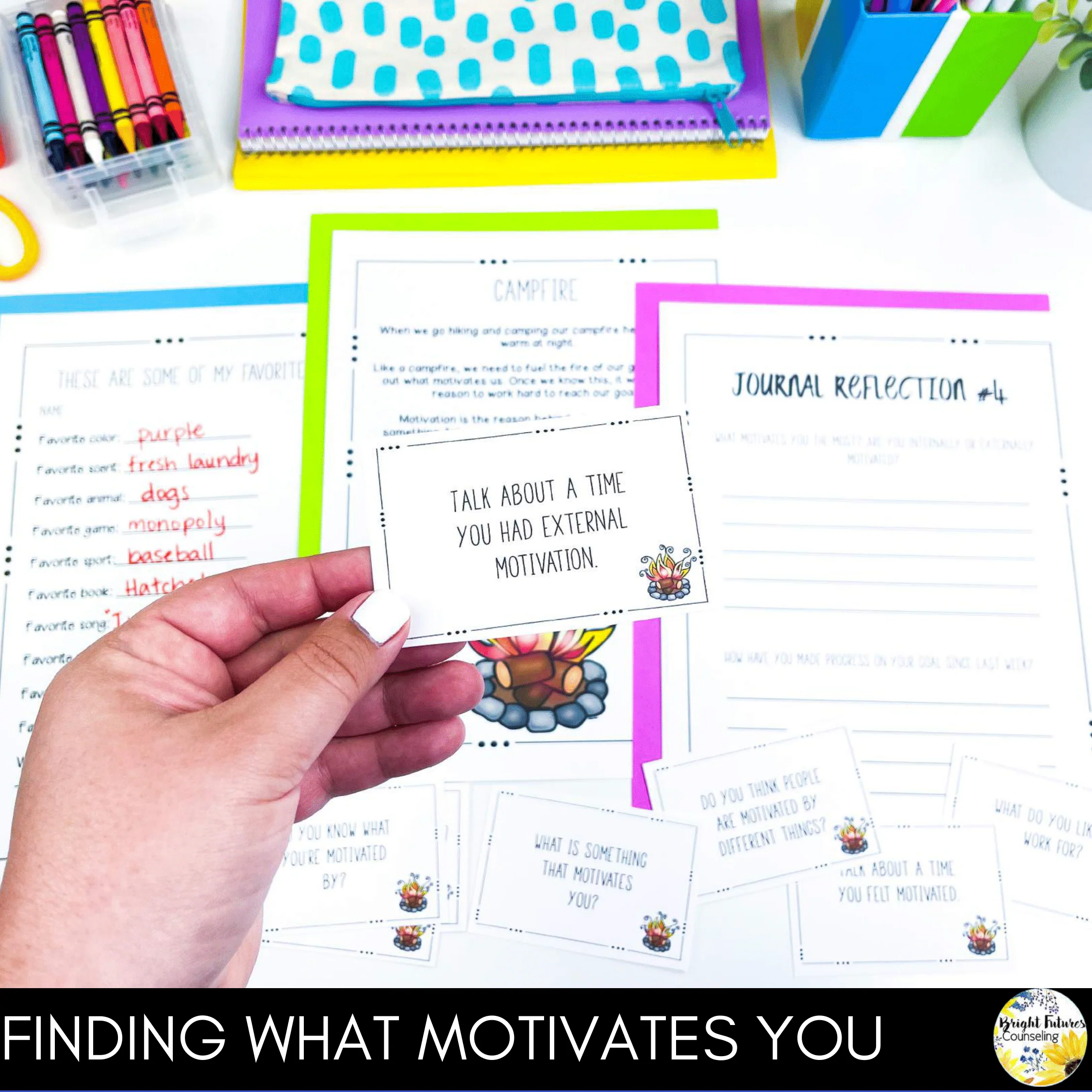 Goal Setting and Intrinsic Motivation Growth Mindset School Counseling Group - Image 13